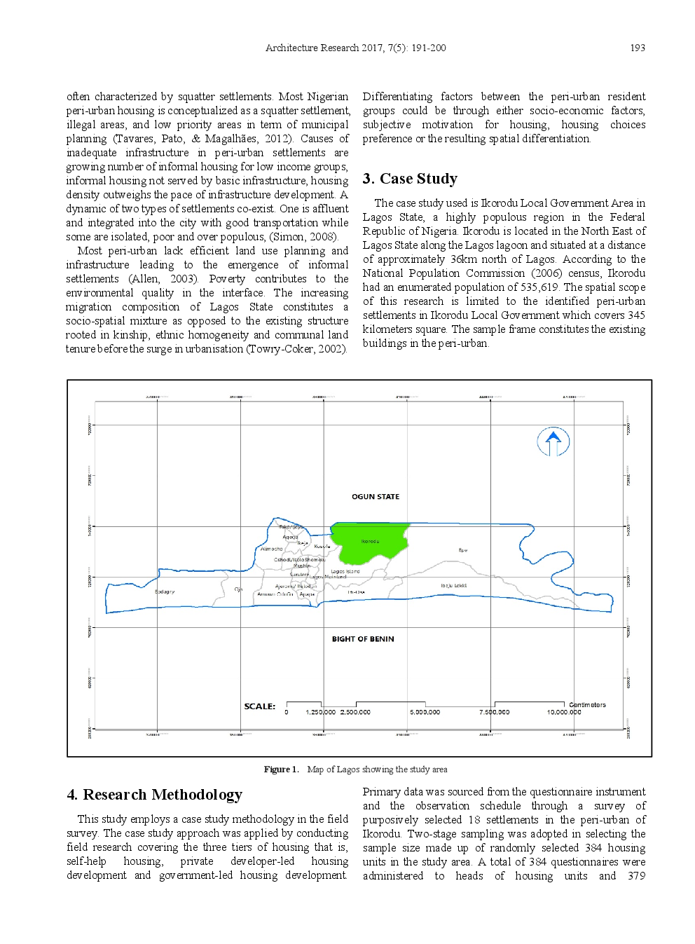 Factors Influencing Housing Characteristics In Lagos Peripheral Settlements Case Of Ikorodu - Page 4