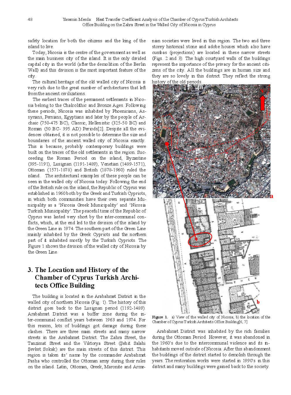 Heat Transfer Coefficient Analysis Of The Chamber Of Cyprus Turkish Architects Office Building On The Zahra Street In The Walled City Of Nicosia In Cyprus - Page 3
