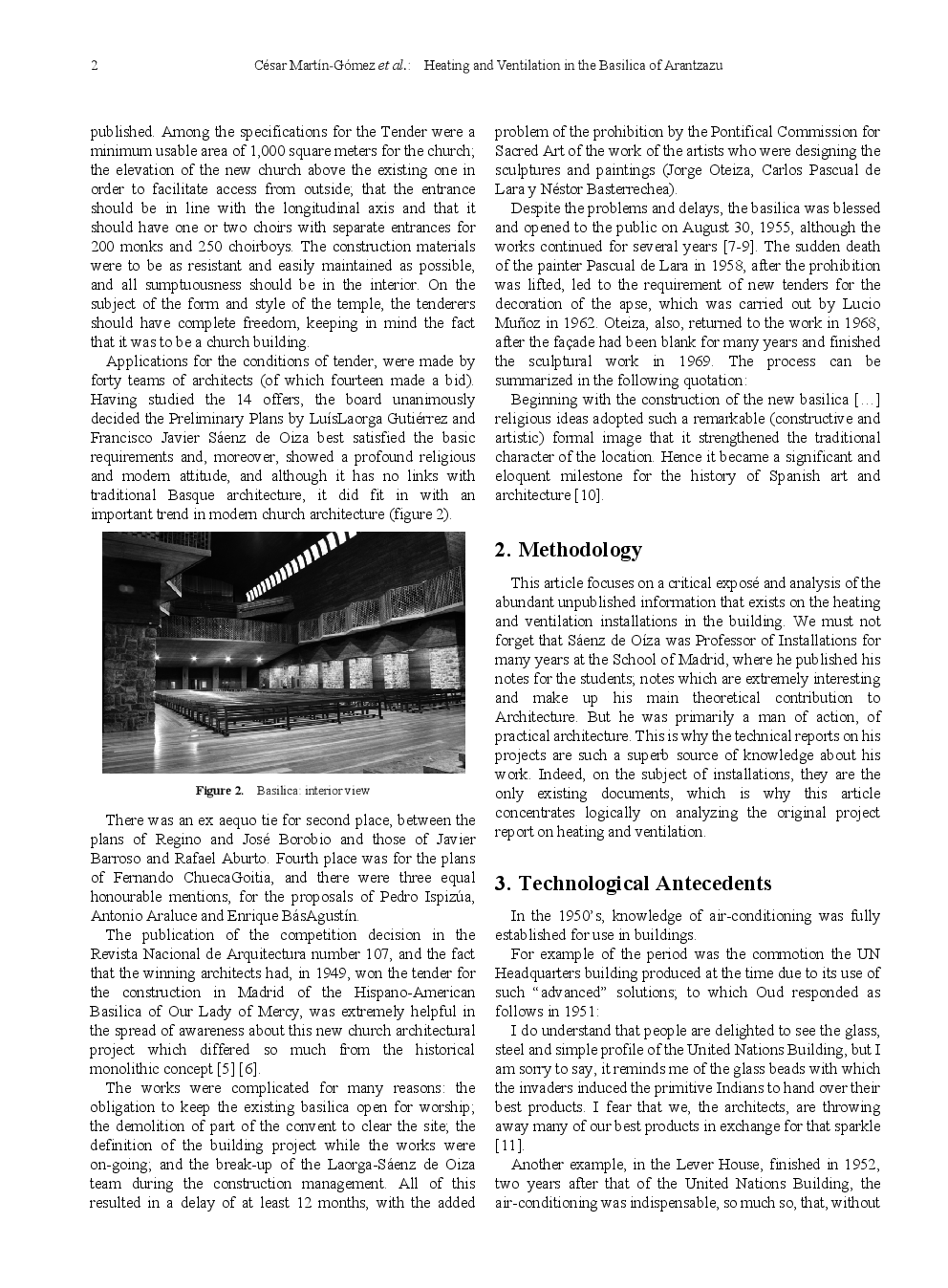 Heating And Ventilation In The Basilica Of Arantzazu - Page 3