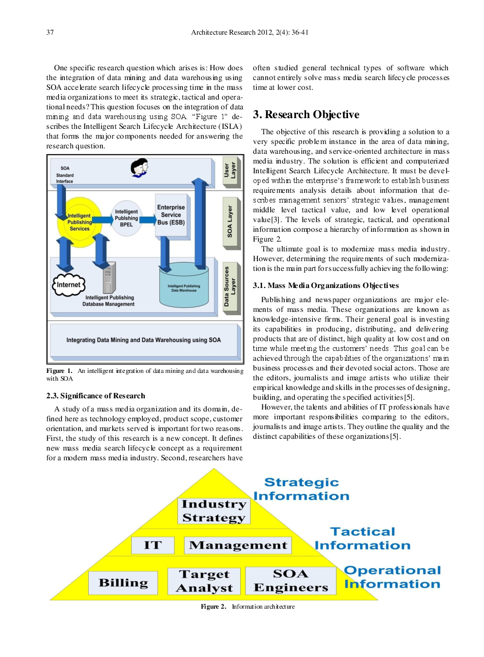 Intelligent Search Lifecycle Architecture For Mass Media Using SOA - Page 3