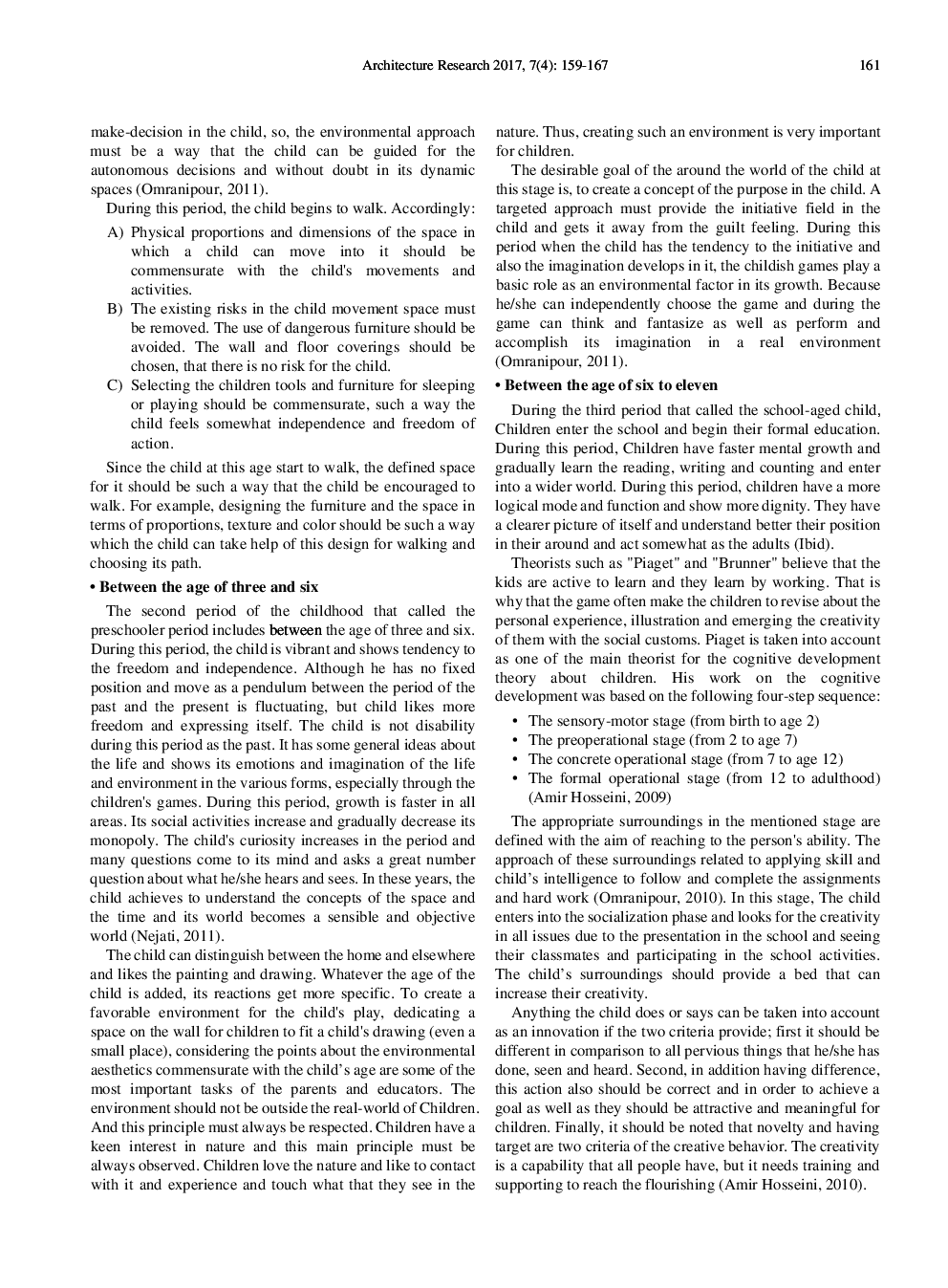 Investigation Of The Architectural Aesthetics And Its Impact On The Children In The Psychology Of The Child - Page 4