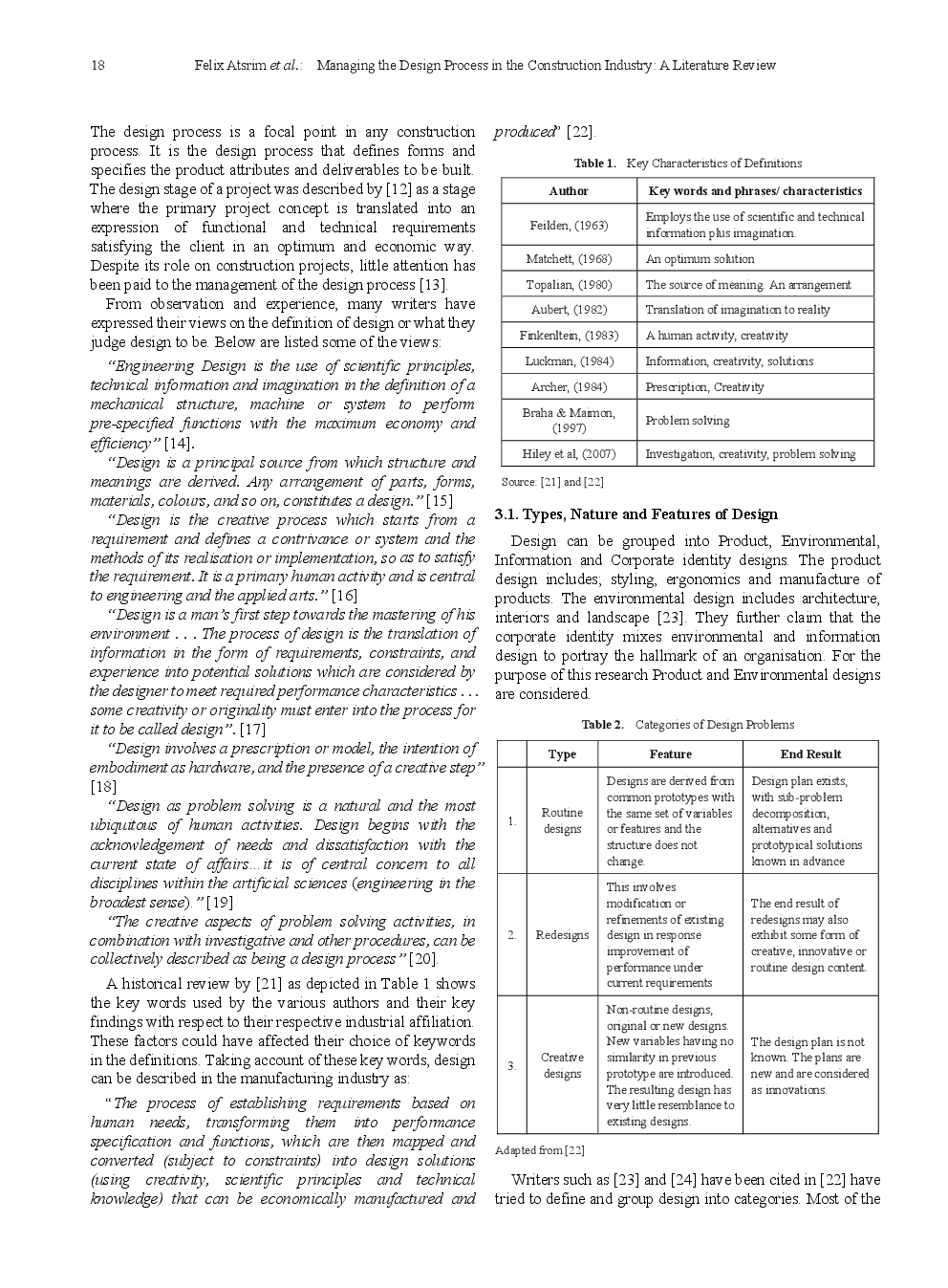 Managing The Design Process In The Construction Industry A Literature Review - Page 4
