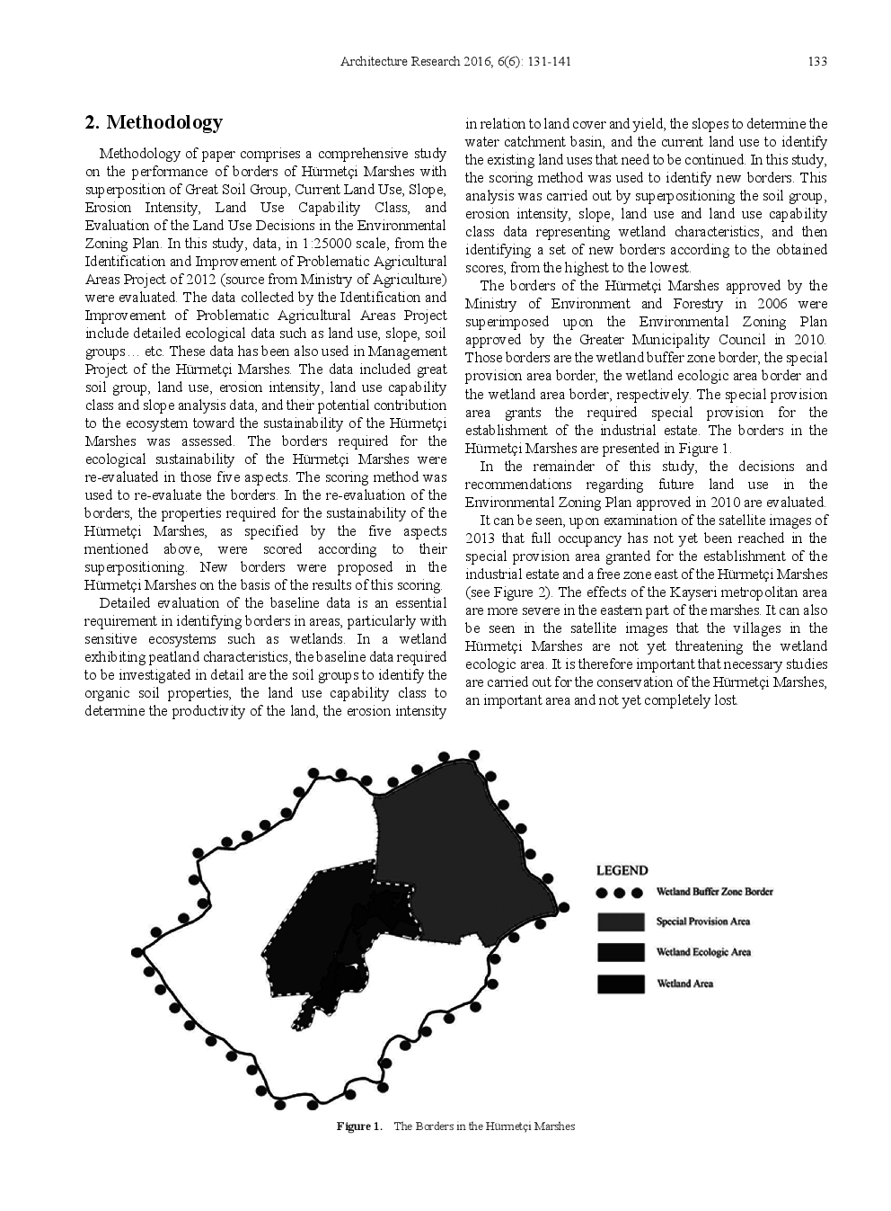 Method Of Scoring For Evaluating Borders In The Hürmetçi Marshes Superposition Mapping And Proposed New Borders - Page 4