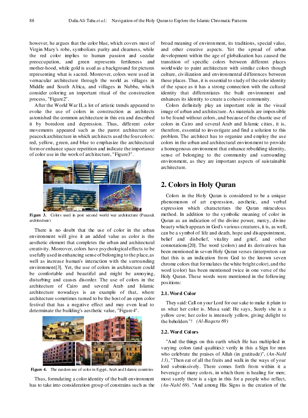Navigation Of The Holy Quran To Explore The Islamic Chromatic Patterns - Page 3
