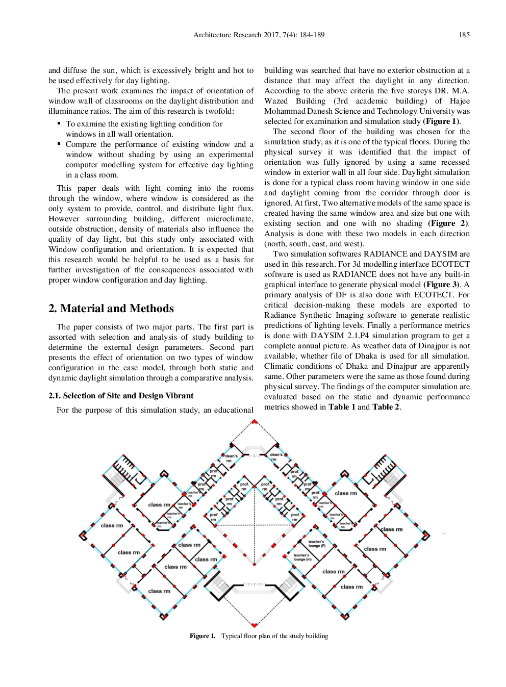 North-South vs East-West The Impact Of Orientation In Daylighting Design For Educational Buildings In Bangladesh - Page 3