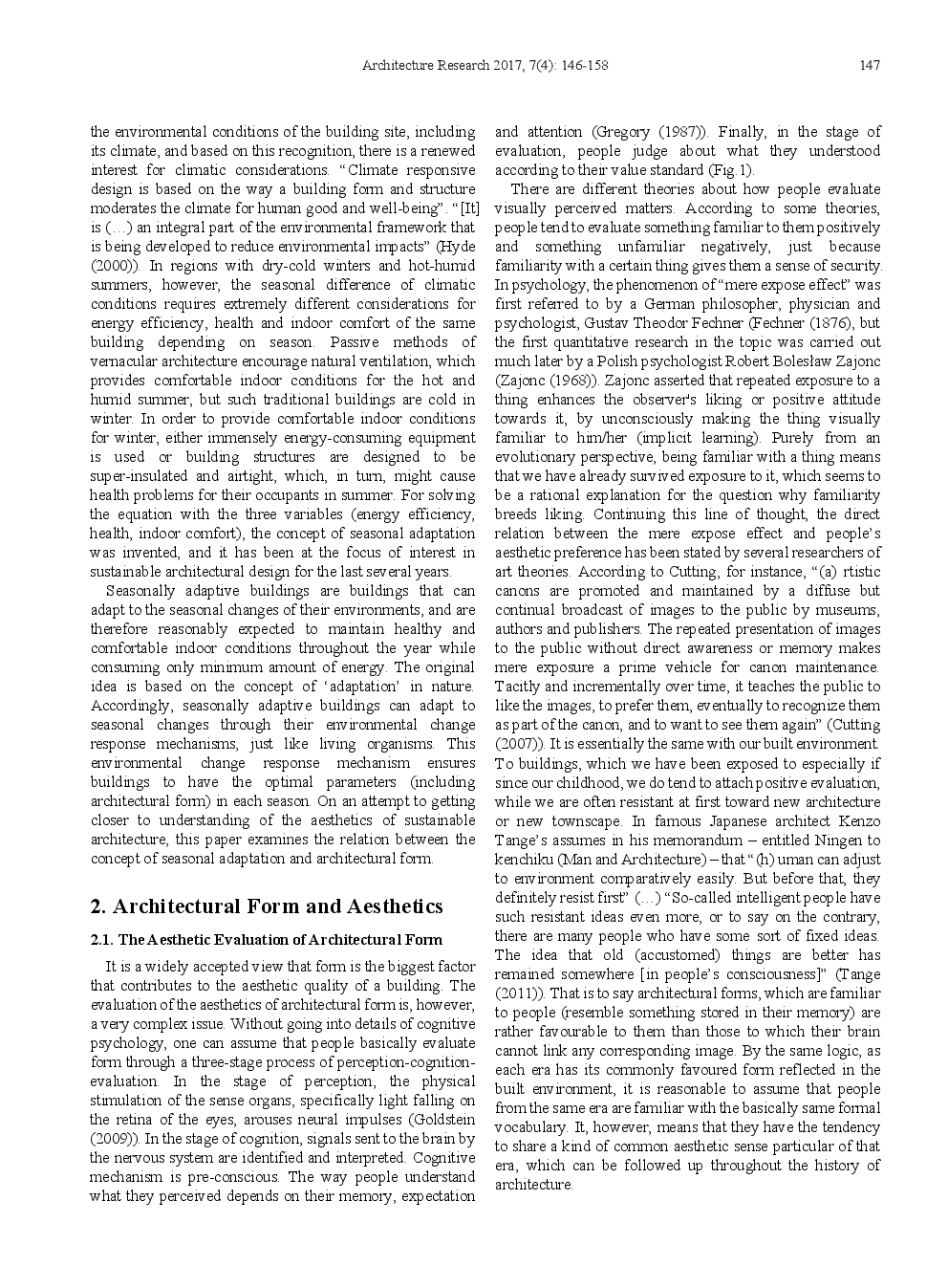 On The Aesthetics Of Seasonally Adaptive Buildings - A Morphological Approach Towards Climate Responsive Architecture - Page 3