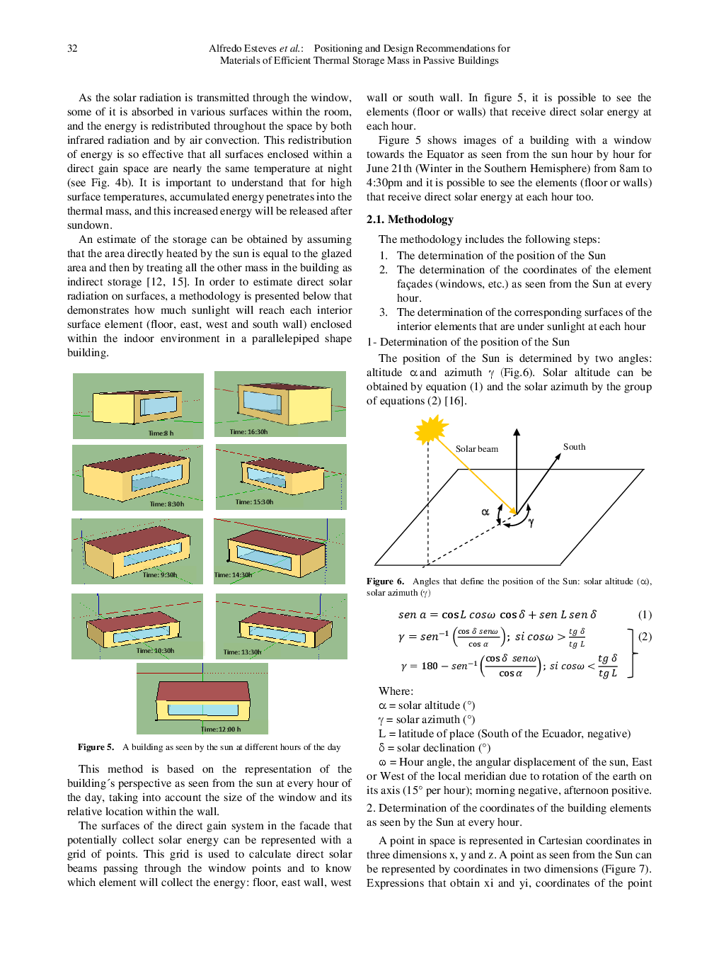 Positioning And Design Recommendations For Materials Of Efficient Thermal Storage Mass In Passive Buildings - Page 5