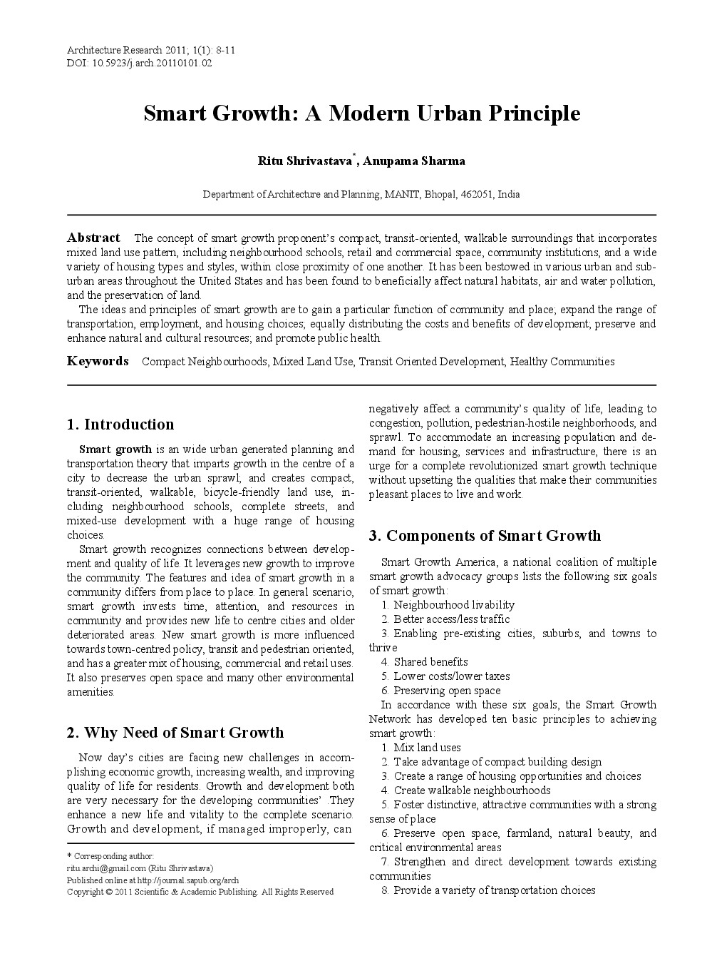 Smart Growth A Modern Urban Principle - Page 2