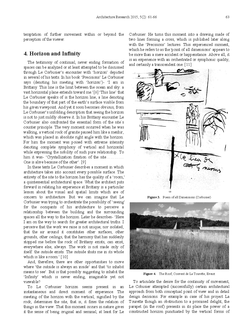 Space In Le Corbusier’s Architecture A Mechanism Of Movement Towards The Infinity - Page 4