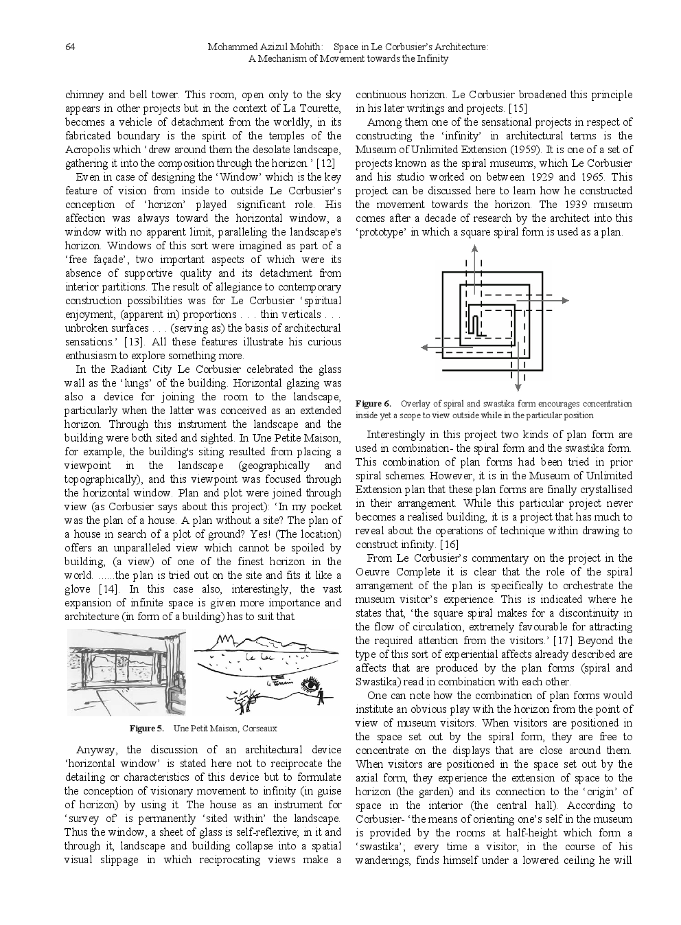 Space In Le Corbusier’s Architecture A Mechanism Of Movement Towards The Infinity - Page 5
