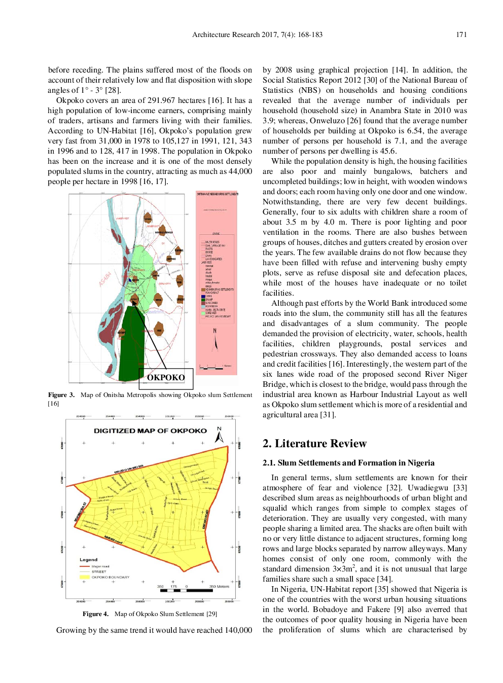 Survey Of Housing Conditions And Improvement Strategies In Okpoko Peri-Urban Settlement Of Anambra State Nigeria - Page 5