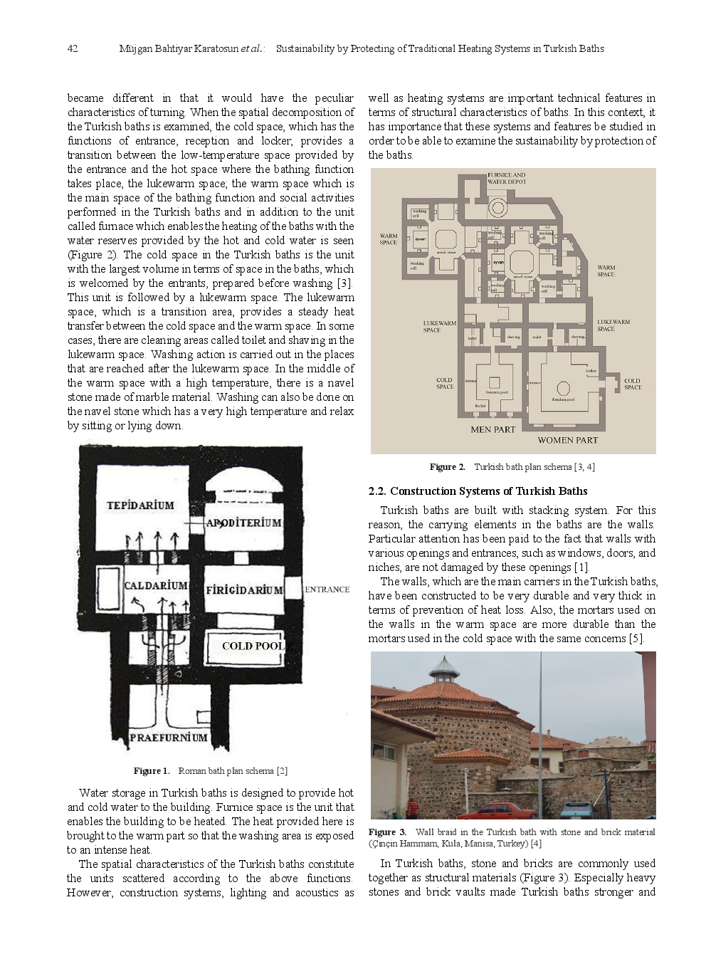 Sustainability By Protecting Of Traditional Heating Systems In Turkish Baths - Page 3