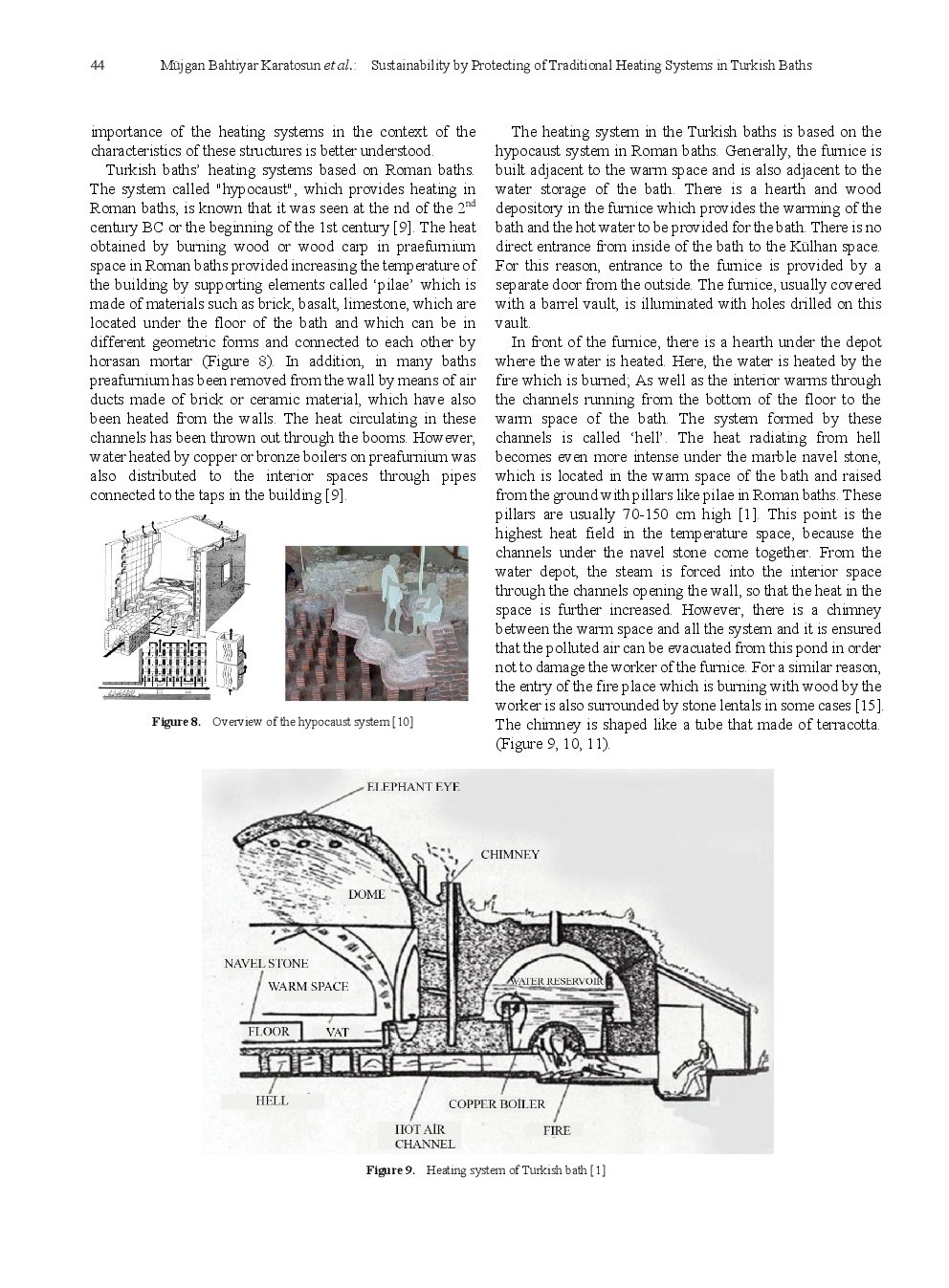Sustainability By Protecting Of Traditional Heating Systems In Turkish Baths - Page 5