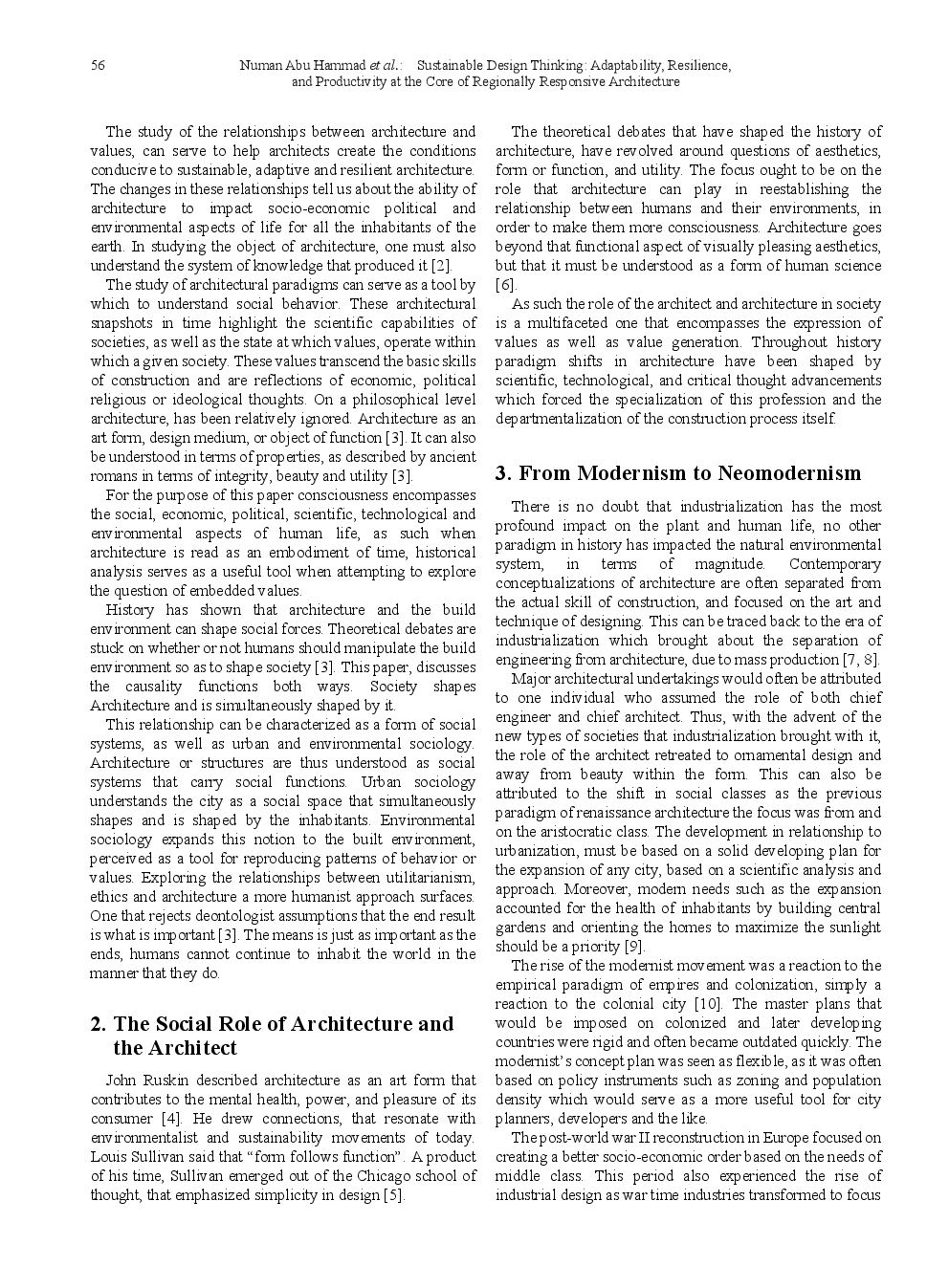 Sustainable Design Thinking Adaptability, Resilience, And Productivity At The Core Of Regionally Responsive Architecture - Page 3