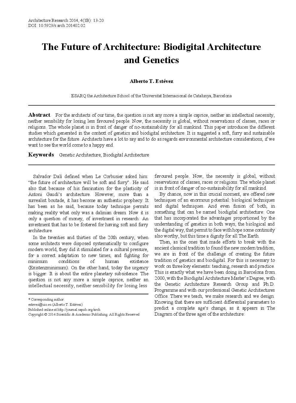 The Future Of Architecture Biodigital Architecture And Genetics - Page 2