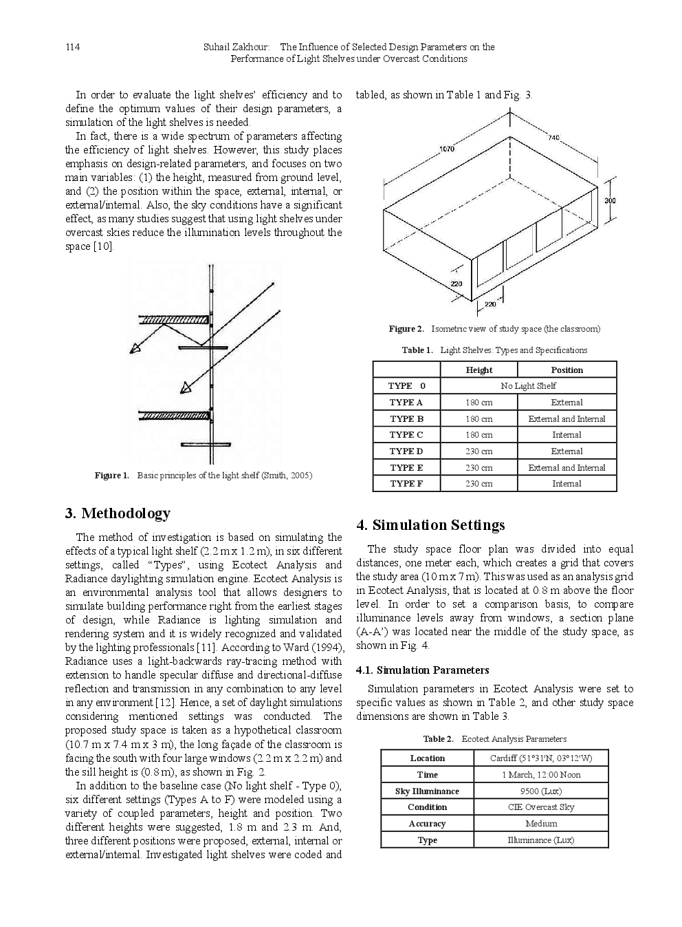 The Influence Of Selected Design Parameters On The Performance Of Light Shelves Under Overcast Conditions - Page 3