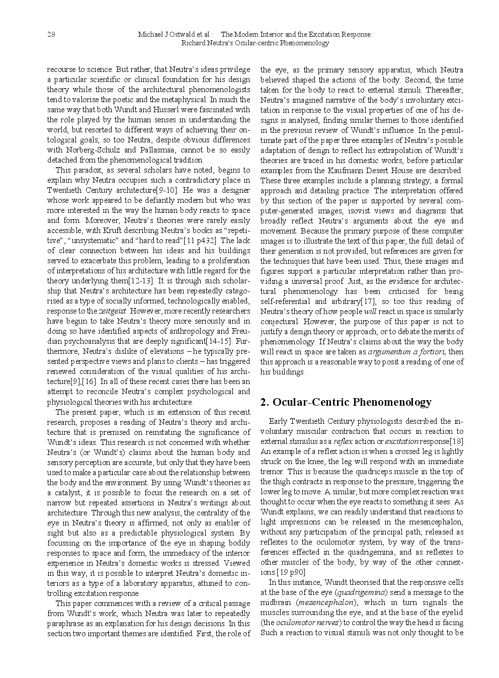 The Modern Interior And The Excitation Response Richard Neutra’s Ocular-Centric Phenomenology - Page 3