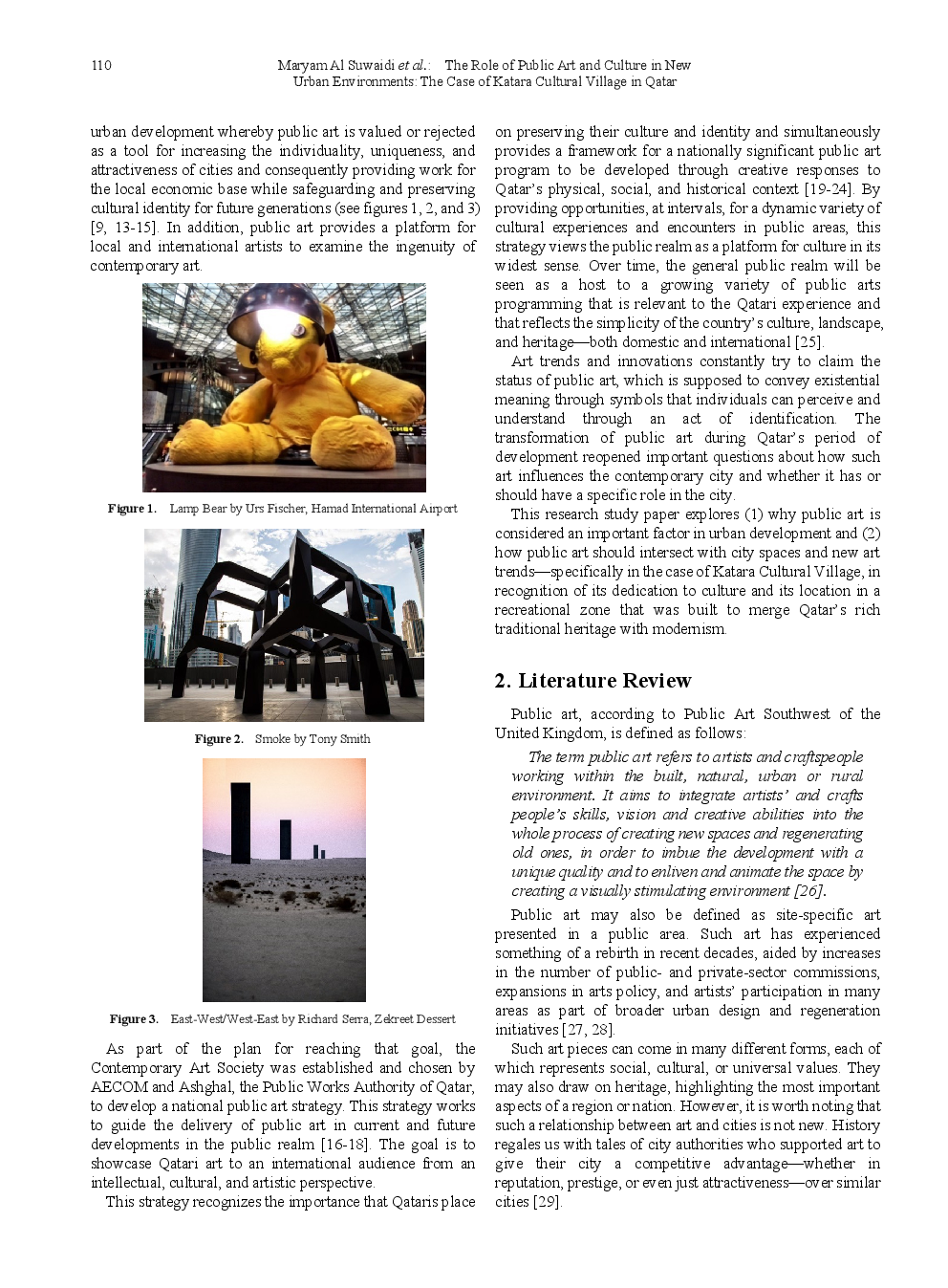 The Role Of Public Art And Culture In New Urban Environments The Case Of Katara Cultural Village In Qatar - Page 3