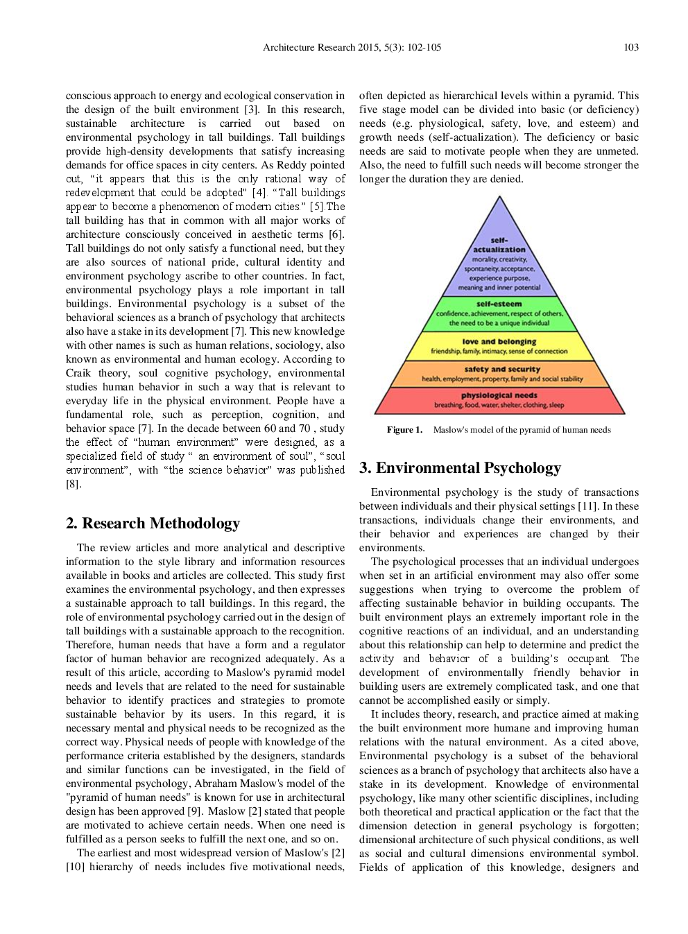 The Study Of Environmental Psychology In Tall Buildings With Sustainable Architecture Approach - Page 3
