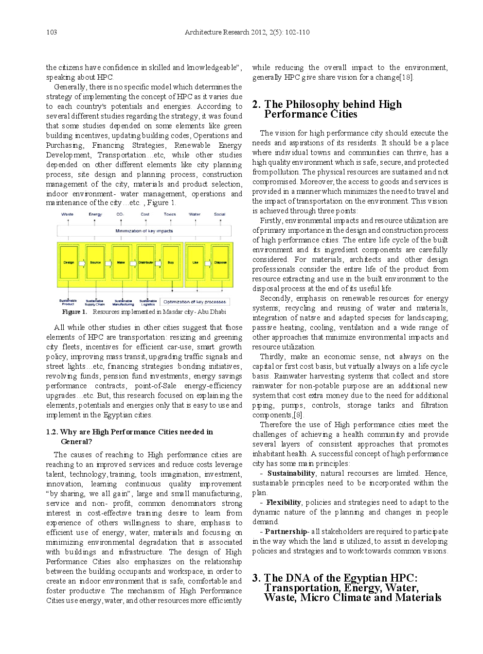 Towards A Renewable Urban Sustainability Decoding The Egyptian DNA Of High Performance City - Page 3