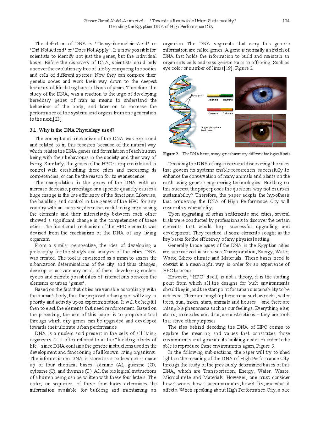 Towards A Renewable Urban Sustainability Decoding The Egyptian DNA Of High Performance City - Page 4