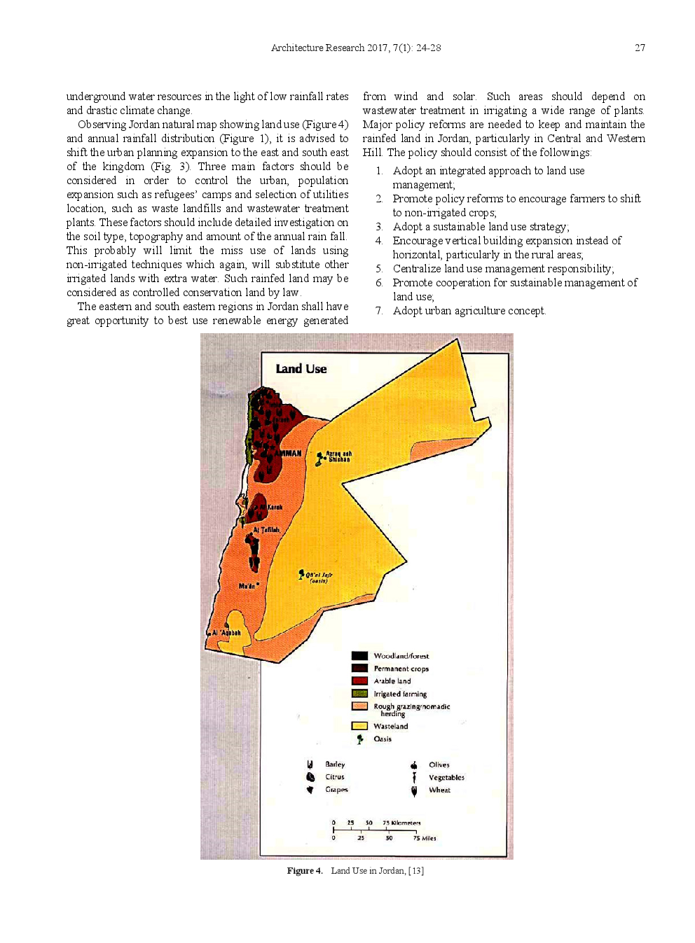 Uncontrolled Urban Expansion Of Amman City And The Disintegration Of The Rainfed Lands - Page 5