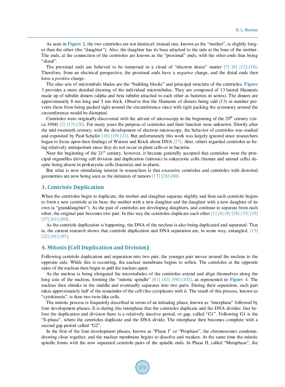 A Review Of Centriole Activity, And Wrongful Activity, During Cell Division - Page 4