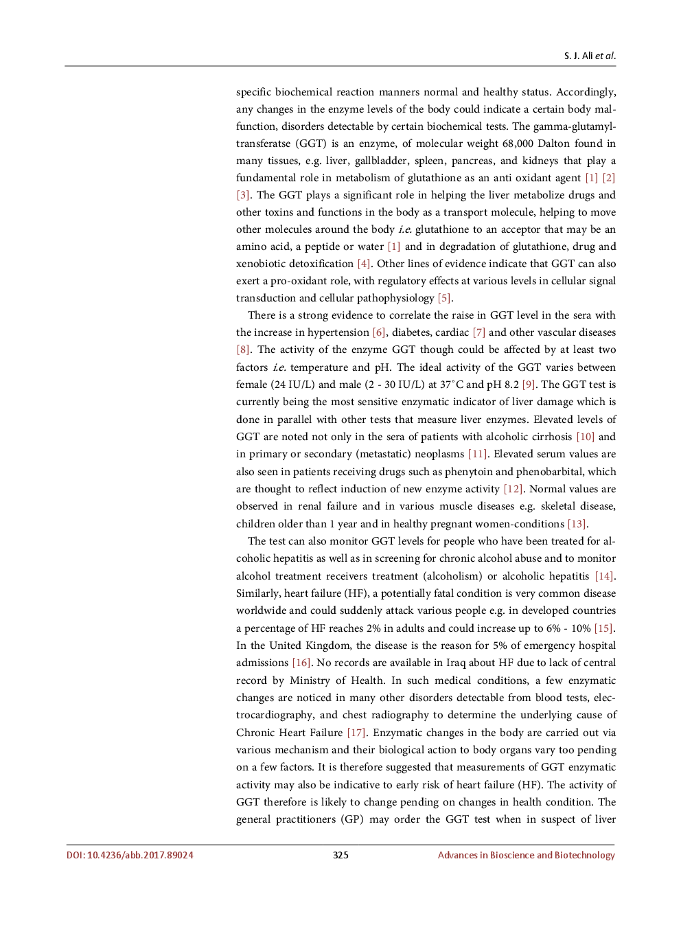 Activity Of The Enzyme Gamma-Glutamyl Transferase (GGT) As A Prognostic Tool For Heart Failures - Page 3