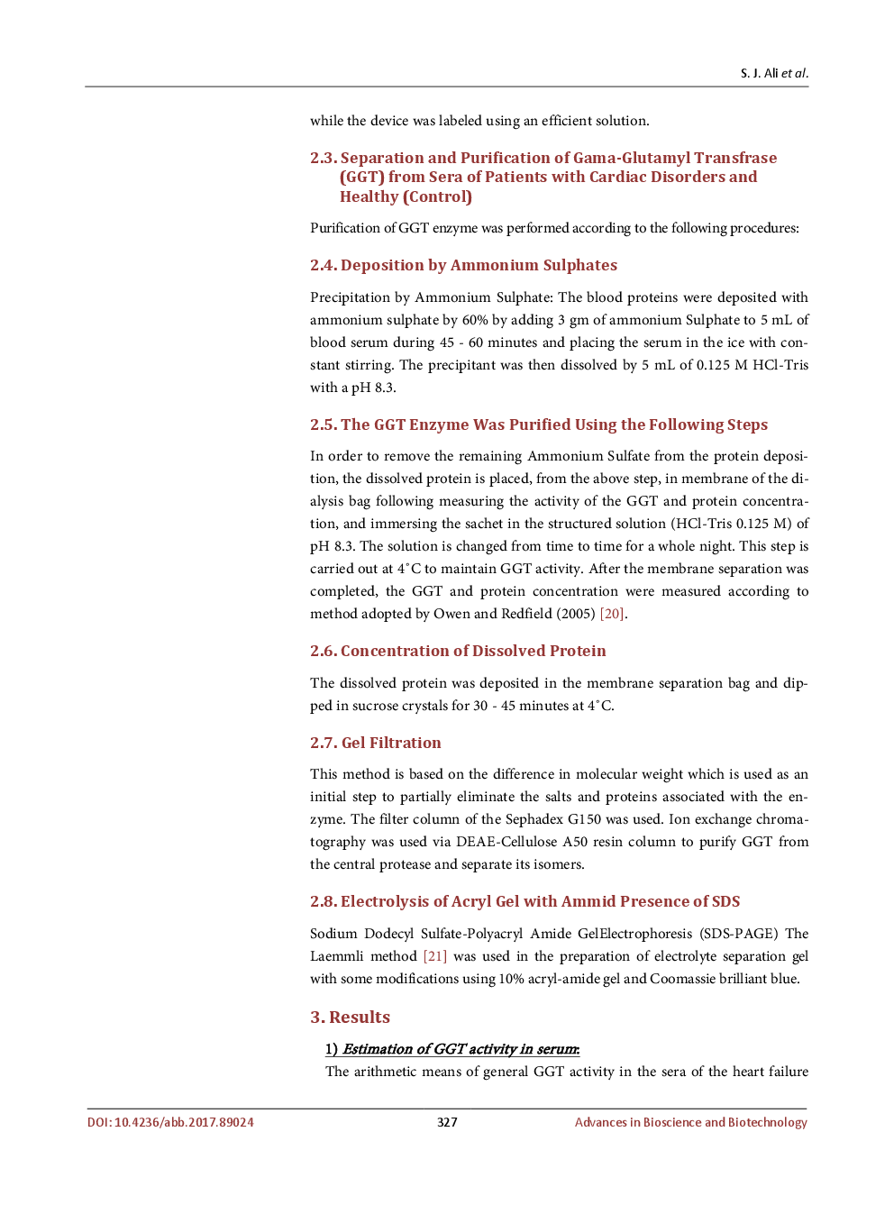 Activity Of The Enzyme Gamma-Glutamyl Transferase (GGT) As A Prognostic Tool For Heart Failures - Page 5