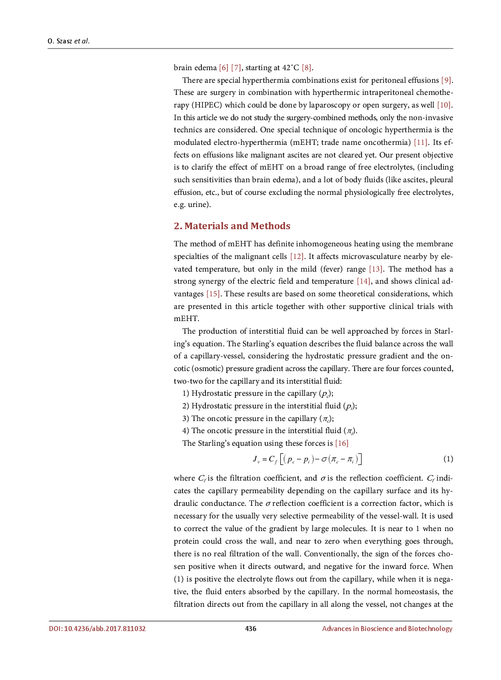Electrokinetics Of Temperature For Development And Treatment Of Effusions - Page 4