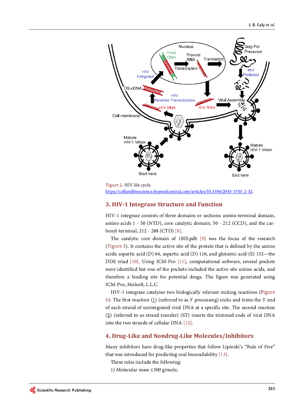 Estimated Binding Energies Of Drug-Like And Nondrug-Like Molecules In The Active Site Of HIV-1 Integrase, 1BIS.Pdb, And Two Mutant Models: Y143R And N155H - Page 4