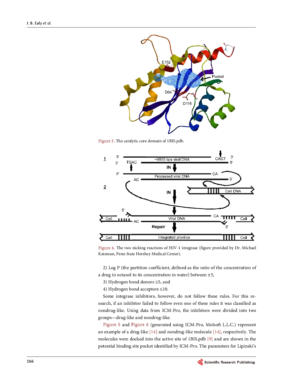 Estimated Binding Energies Of Drug-Like And Nondrug-Like Molecules In The Active Site Of HIV-1 Integrase, 1BIS.Pdb, And Two Mutant Models: Y143R And N155H - Page 5