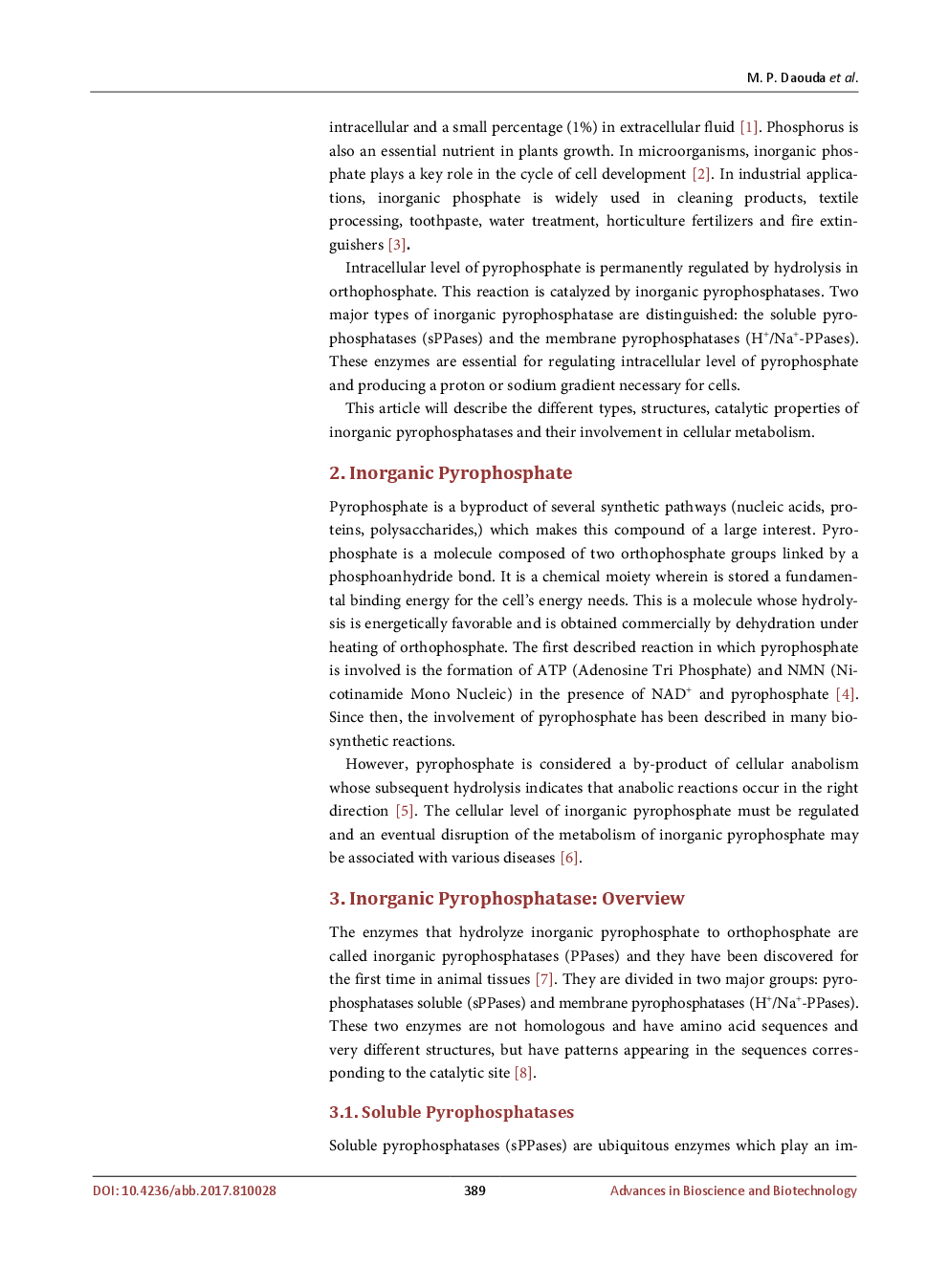 Inorganic Pyrophosphatases: Study Of Interest - Page 3