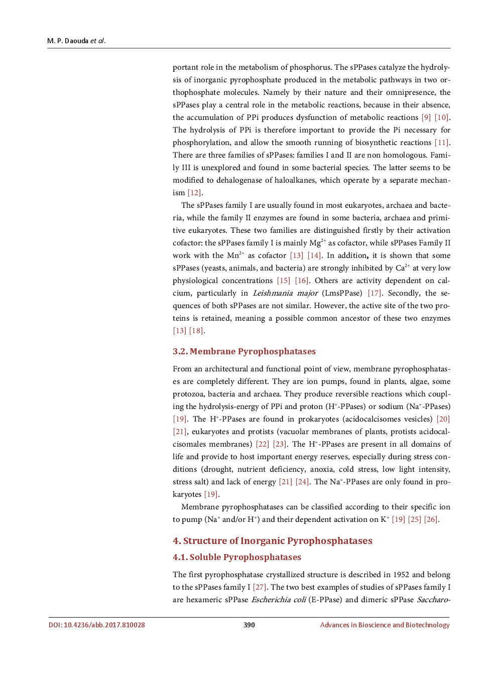 Inorganic Pyrophosphatases: Study Of Interest - Page 4