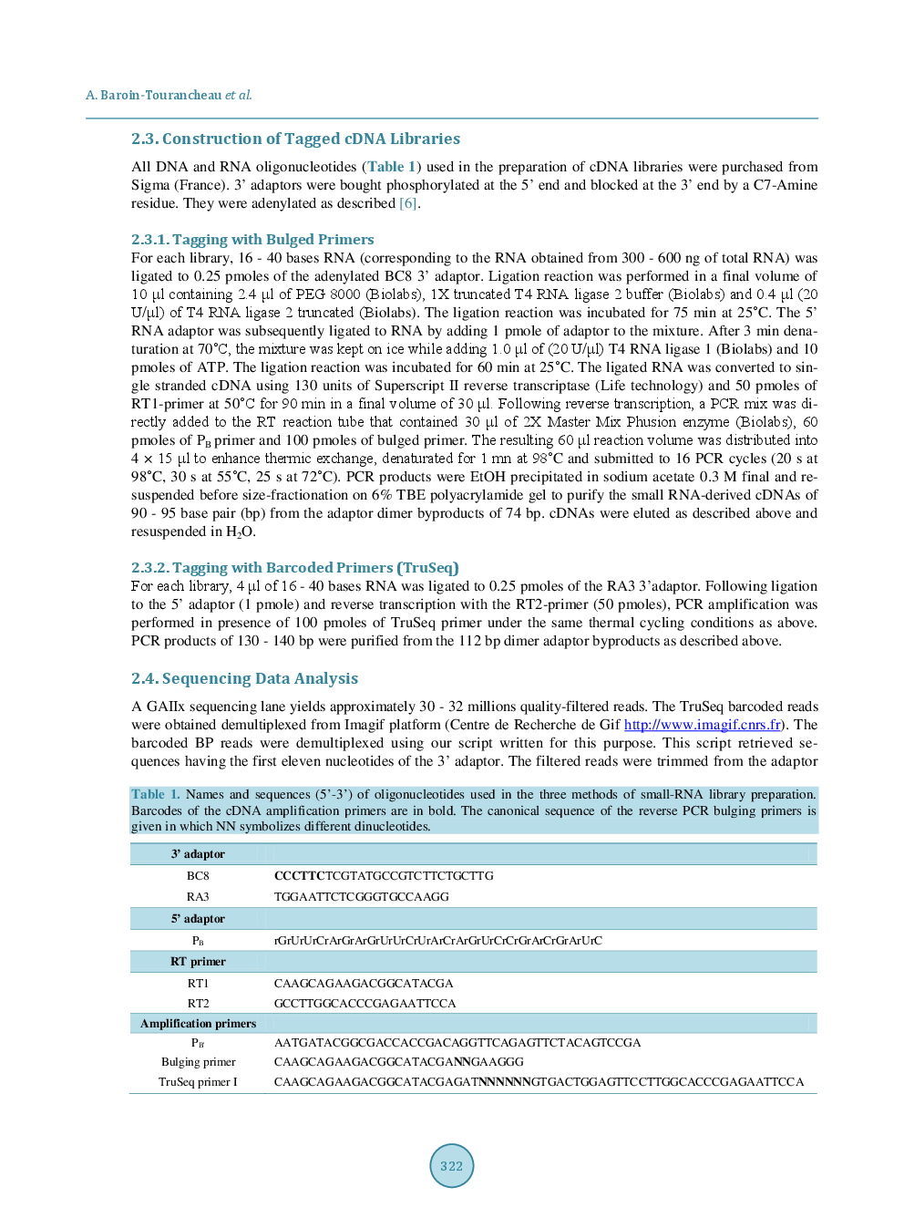 Lessons From MicroRNA Sequencing Using Illumina Technology - Page 5