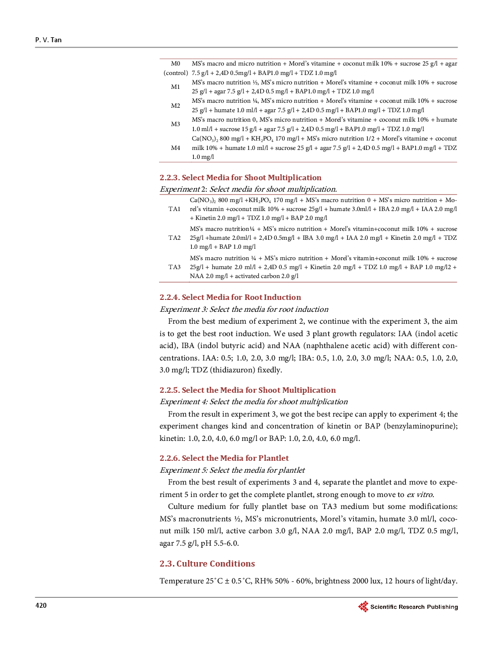 Micropropagation Of Curcuma Sp., A Threatened Medicinal Plant - Page 4