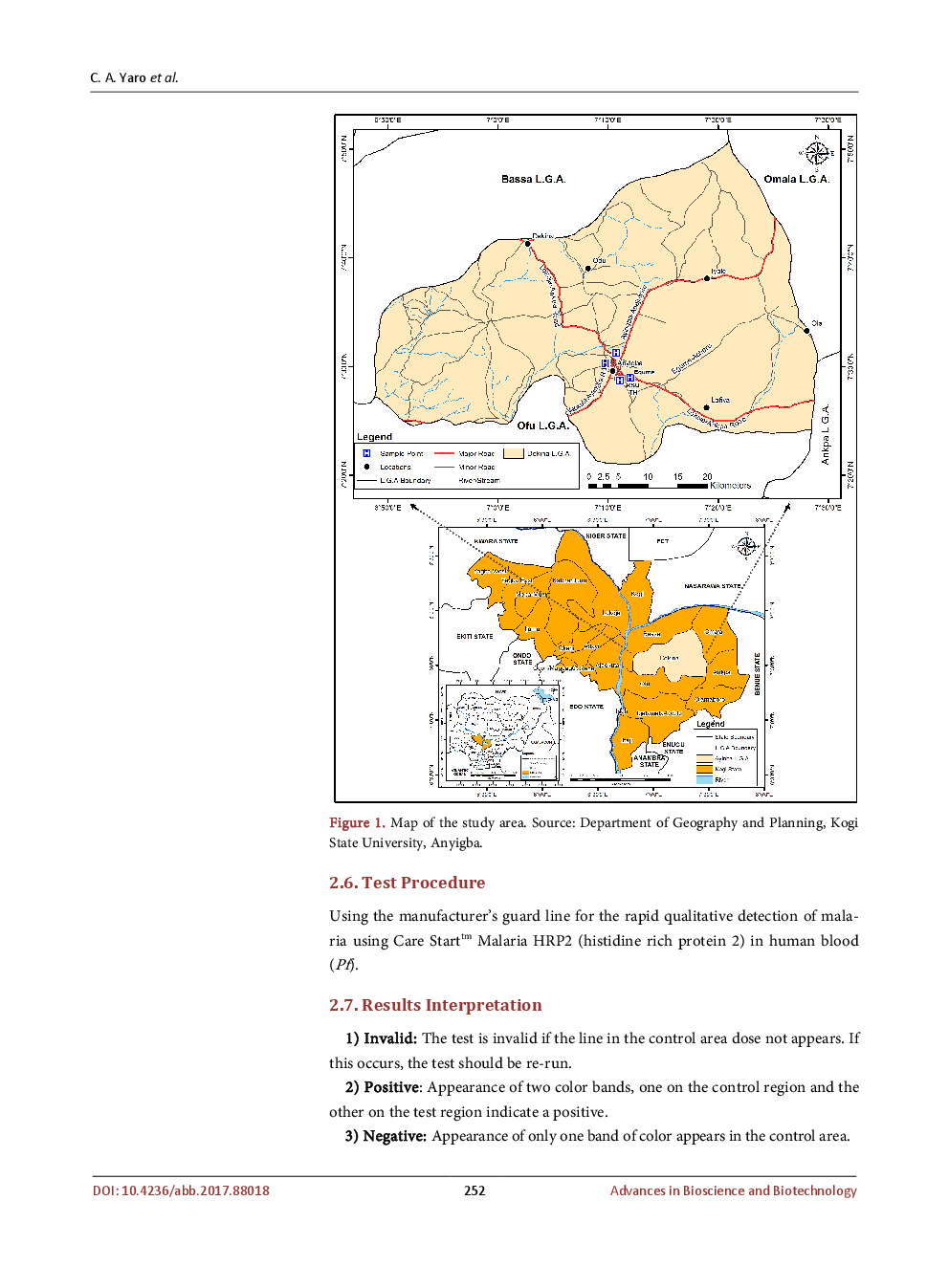 Rapid Diagnostic Test Kits Detection Of Malaria Parasites Among Pregnant Women Attending Antenatal In Selected Hospitals In Anyigba, Kogi State, Nigeria - Page 5