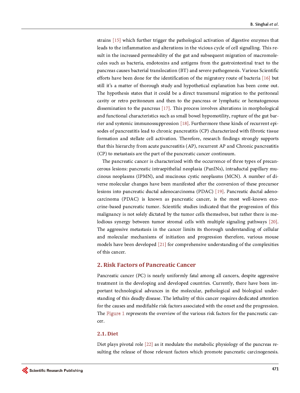 Role Of Probiotics In Pancreatic Cancer Prevention: The Prospects And Challenges - Page 5