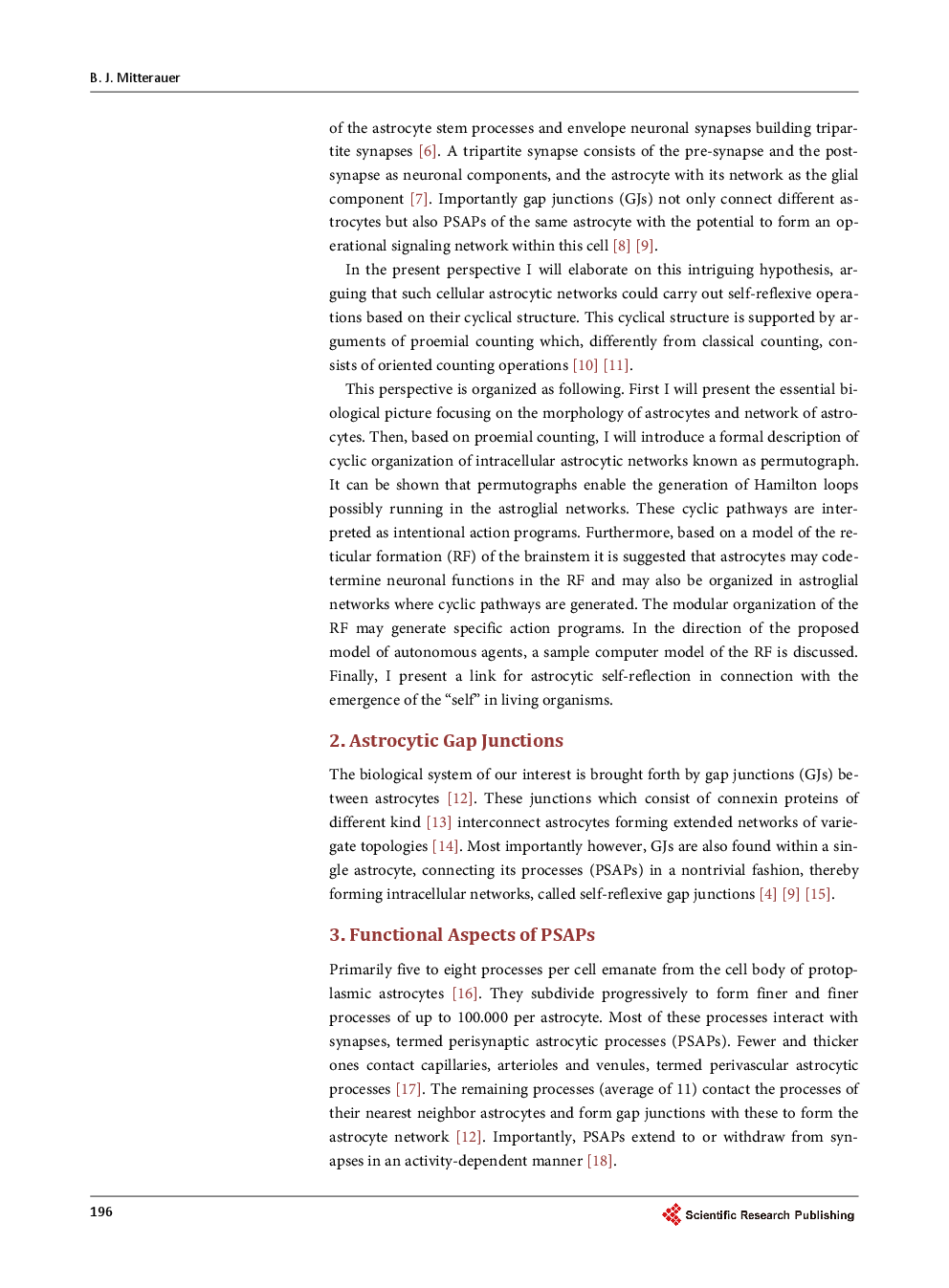 The Astrocyte As A Mediator For Self-Reflexive Agents - Page 3