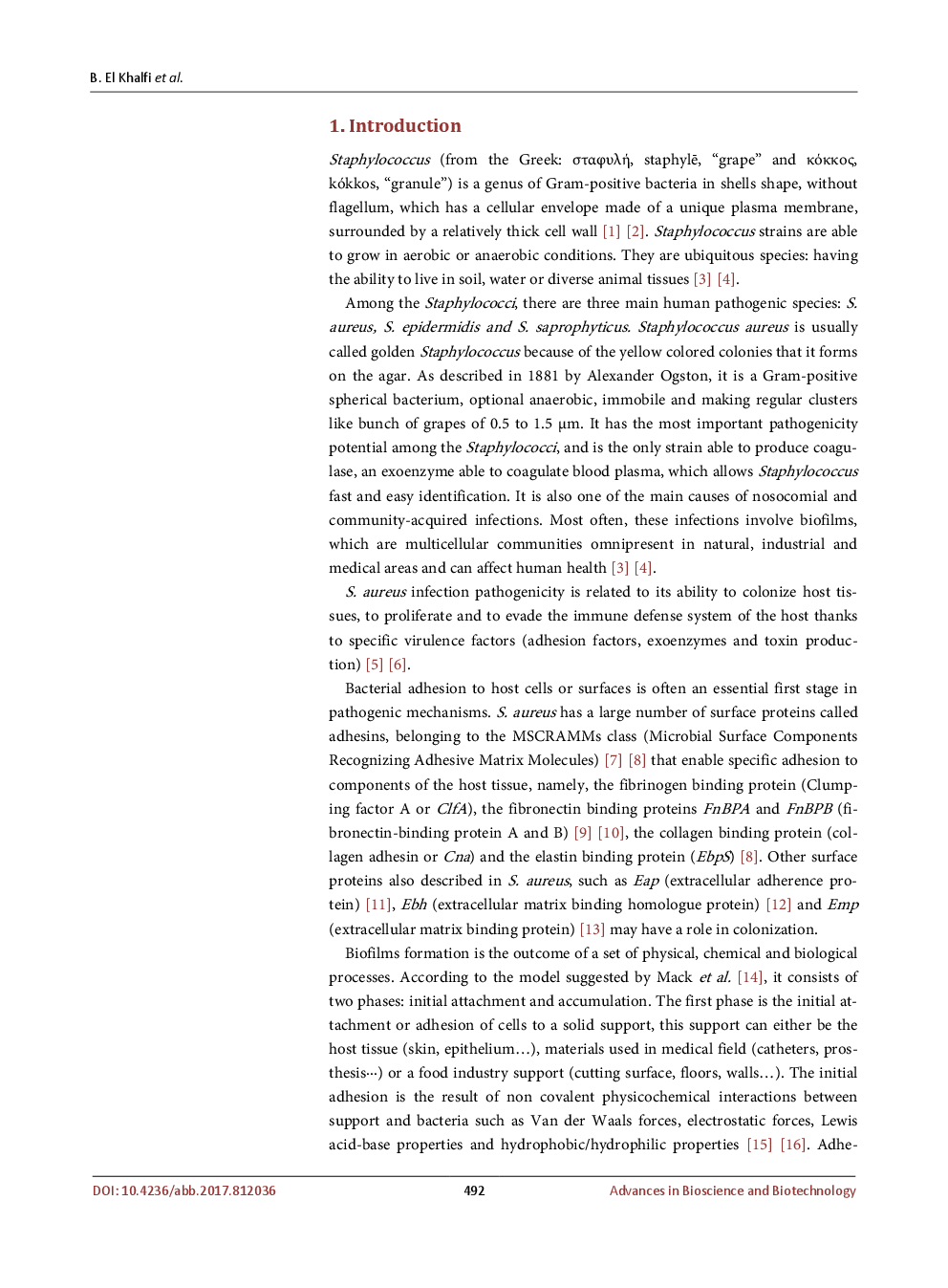 The Ciliate Protist Tetrahymena Pyriformis As A Cellular Adhesion Model For The Pathogenic Bacterium Staphylococcus Aureus - Page 3