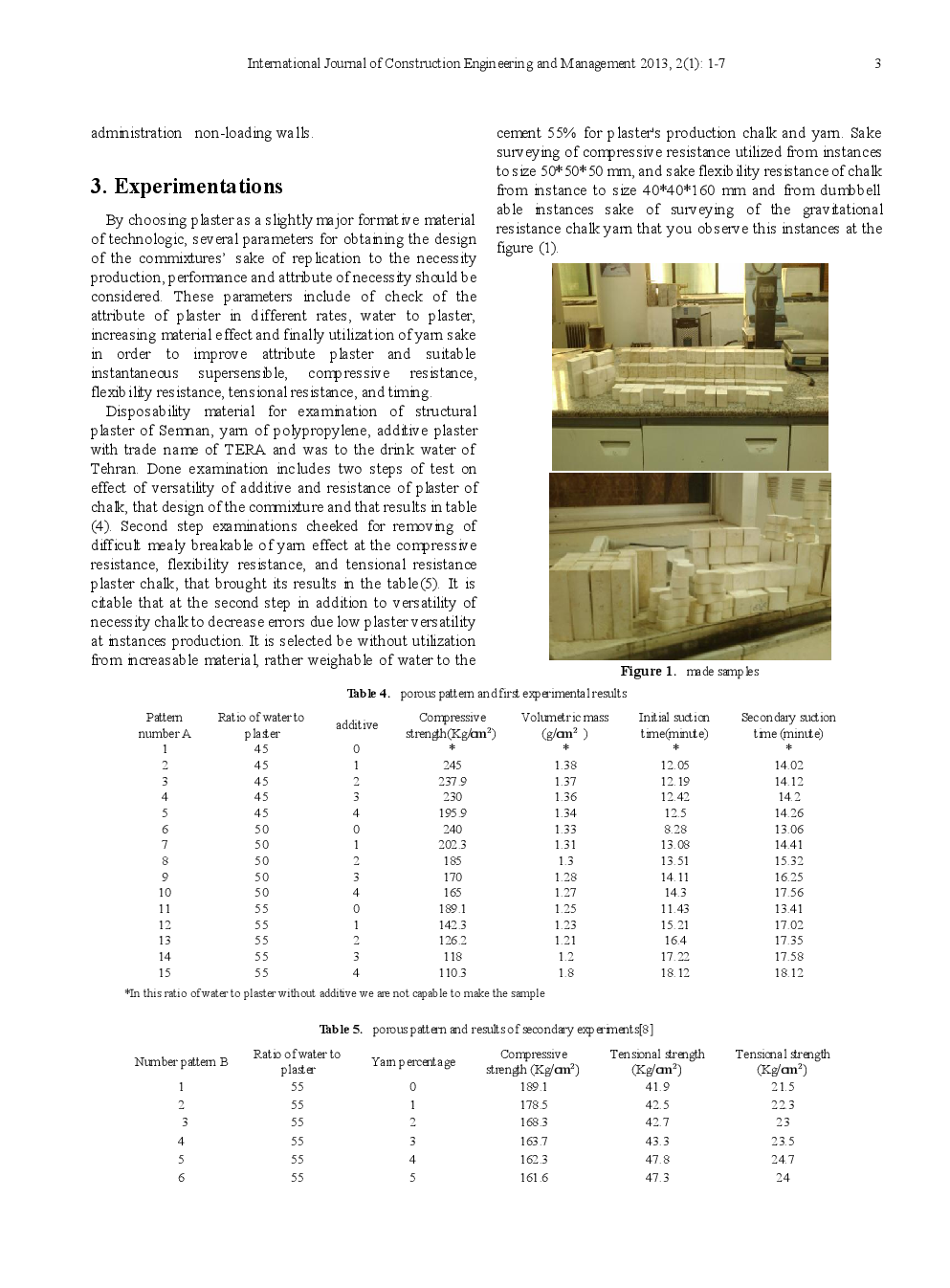 Construction And Implementation Of Non-Load Bearing Walls By Using Polymer-Precast Panels With Plaster Matrix And Comparing Them With Existence Systems - Page 4