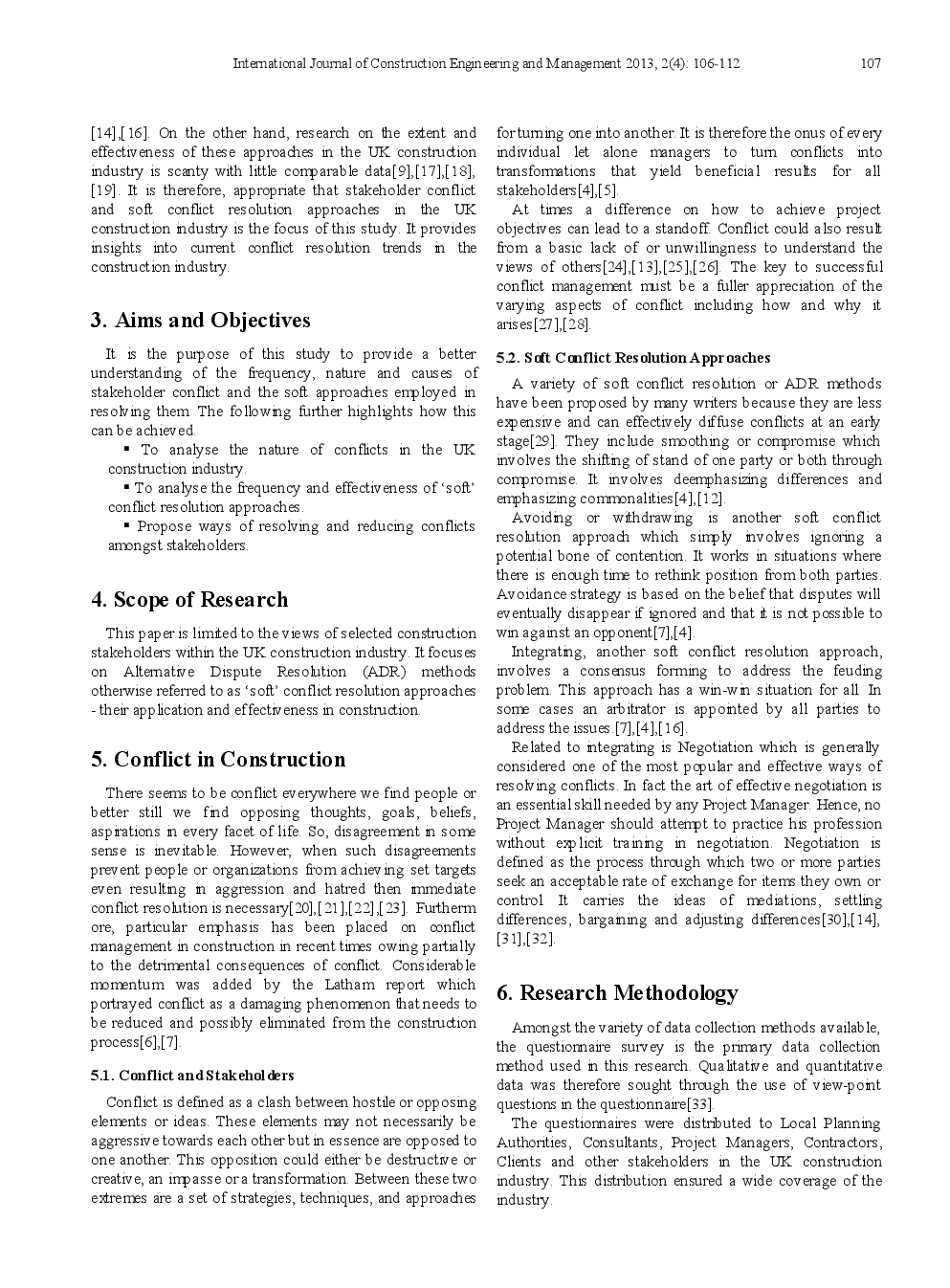 An Analysis Of Soft Conflict Resolution Approaches In The UK Construction Industry - Page 3
