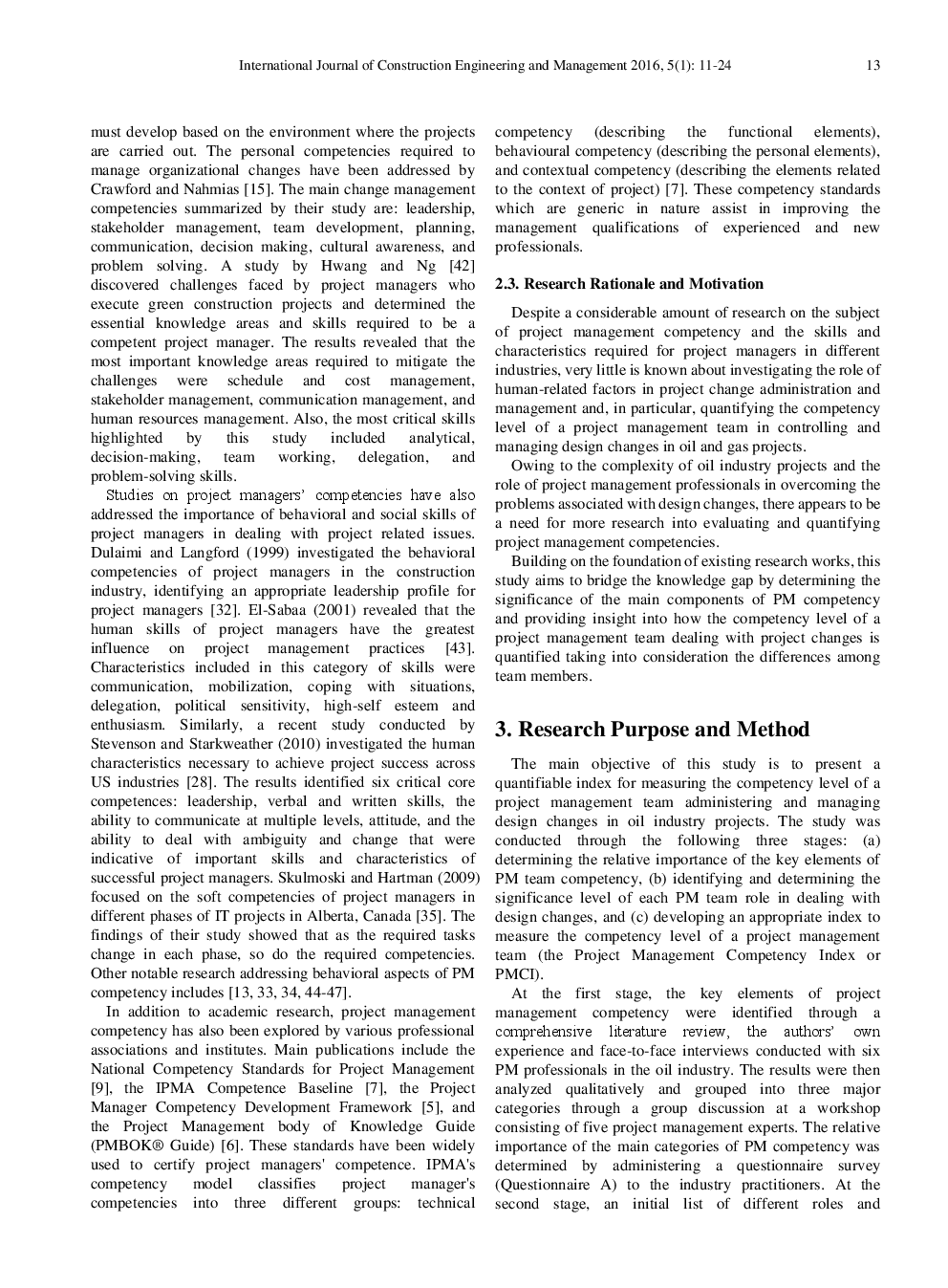 An Index To Assess Project Management Competencies In Managing Design Changes - Page 4