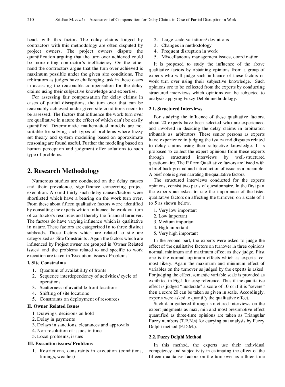 Assessment Of Compensation For Delay Claims In Case Of Partial Disruption In Work - Page 3