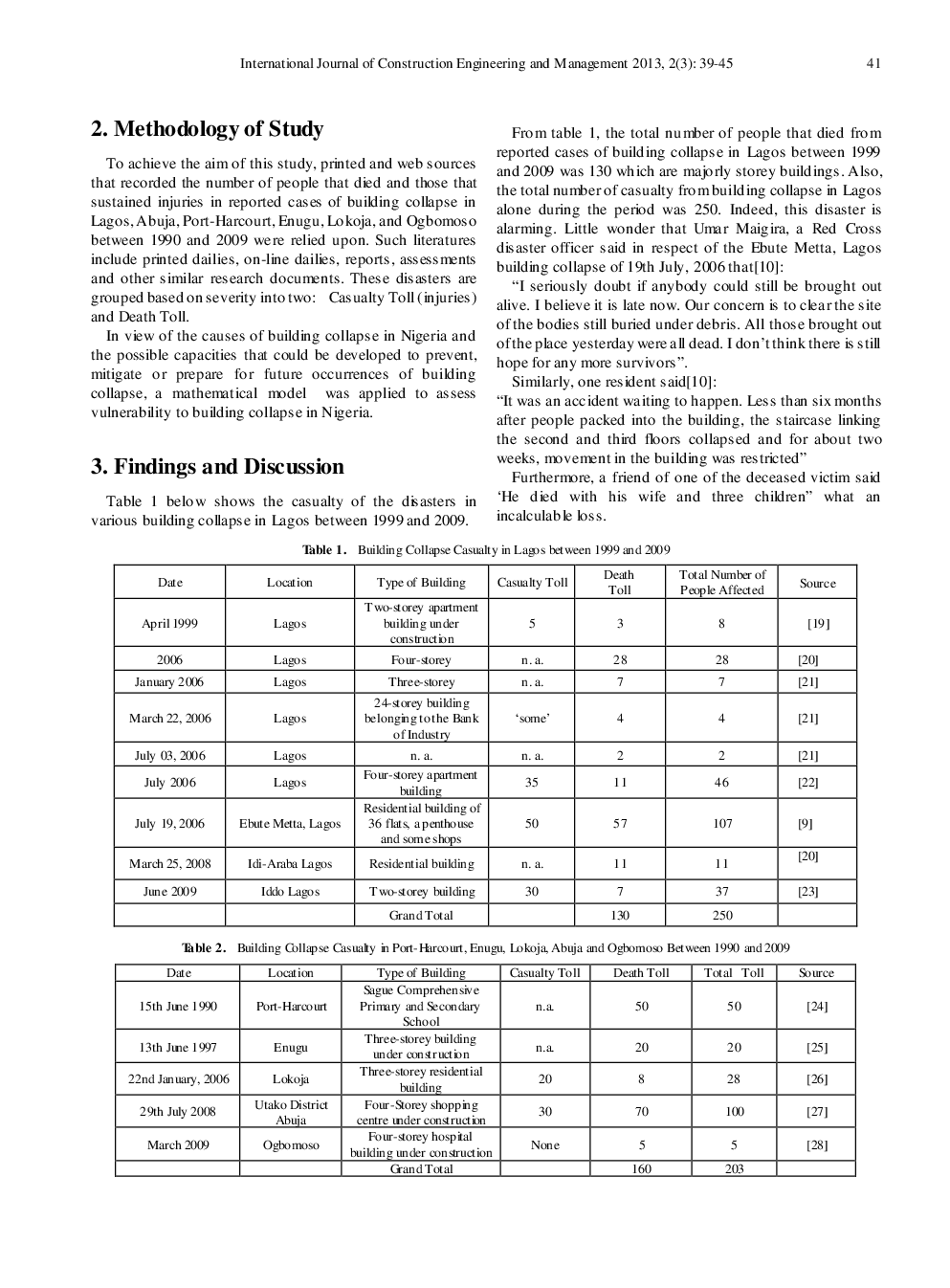 Environmental Disasters And Management Case Study Of Building Collapse In Nigeria - Page 4