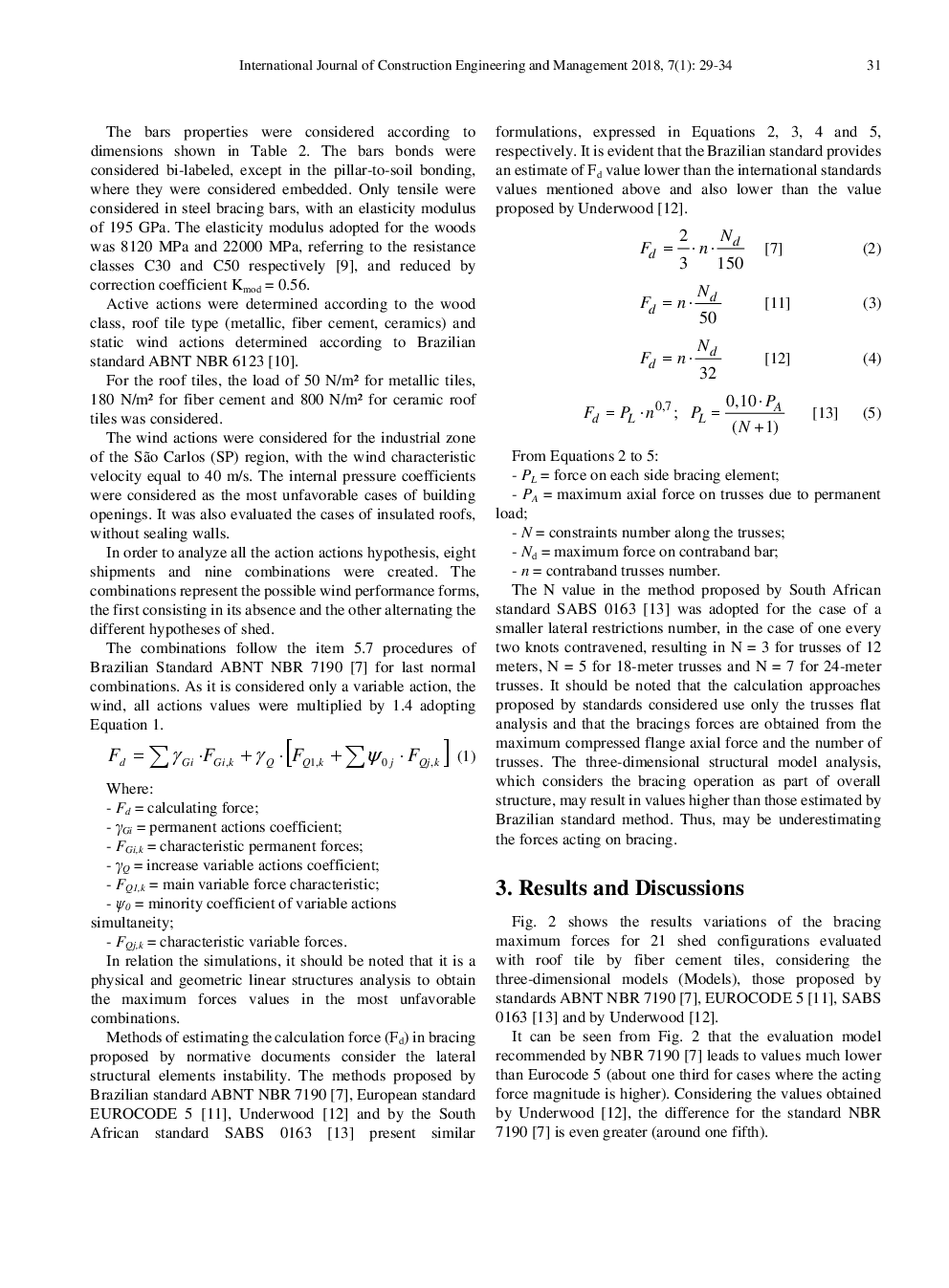 Forces In Bracing Elements Of Timber Trusses - Page 4