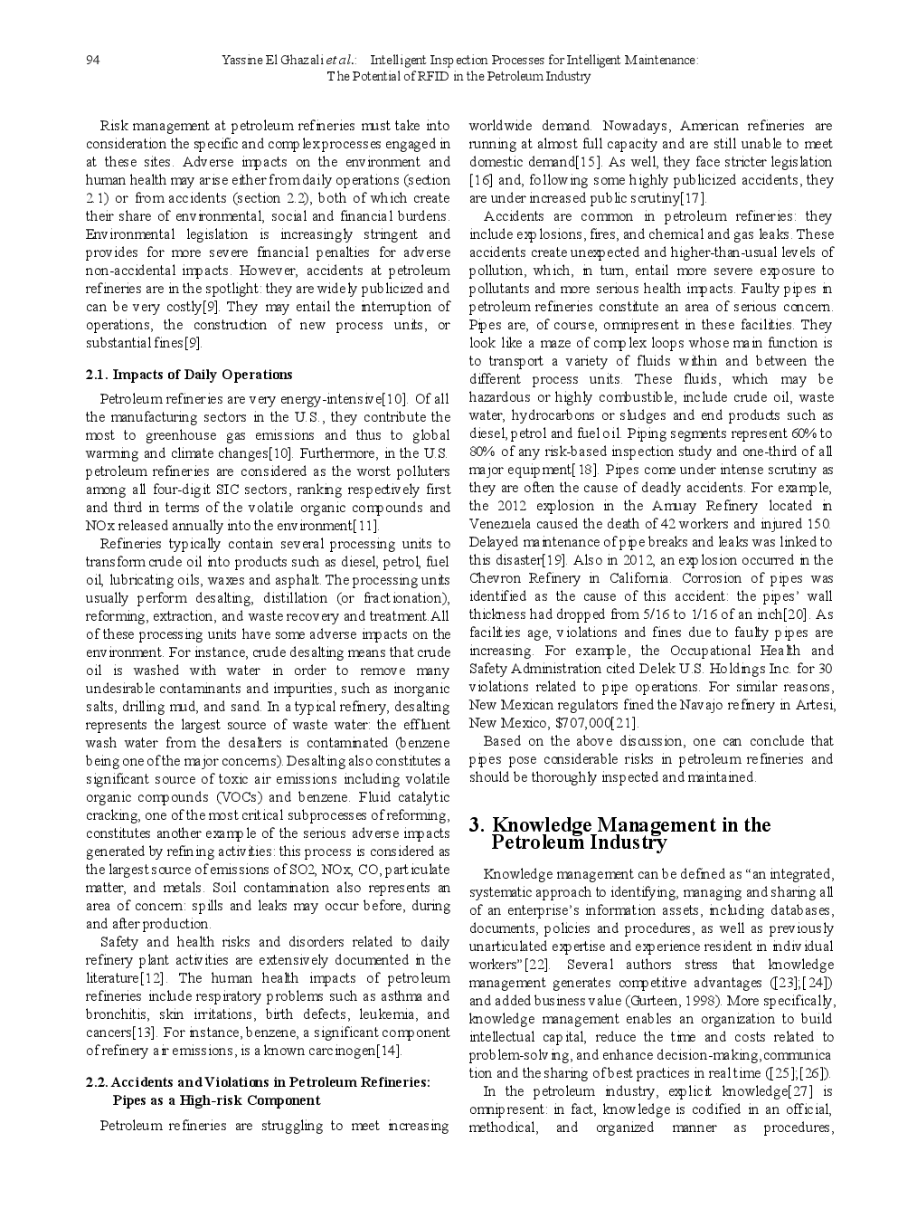 Intelligent Inspection Processes For Intelligent Maintenance The Potential Of RFID In The Petroleum Industry - Page 3