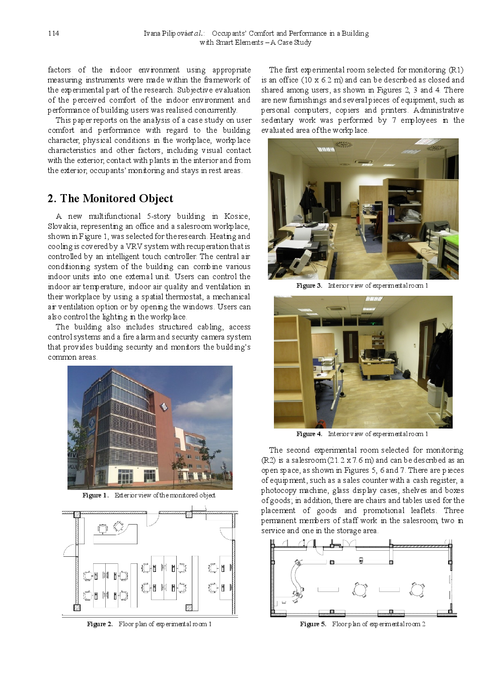 Occupants’ Comfort and Performance in a Building with Smart Elements - A Case Study - Page 3