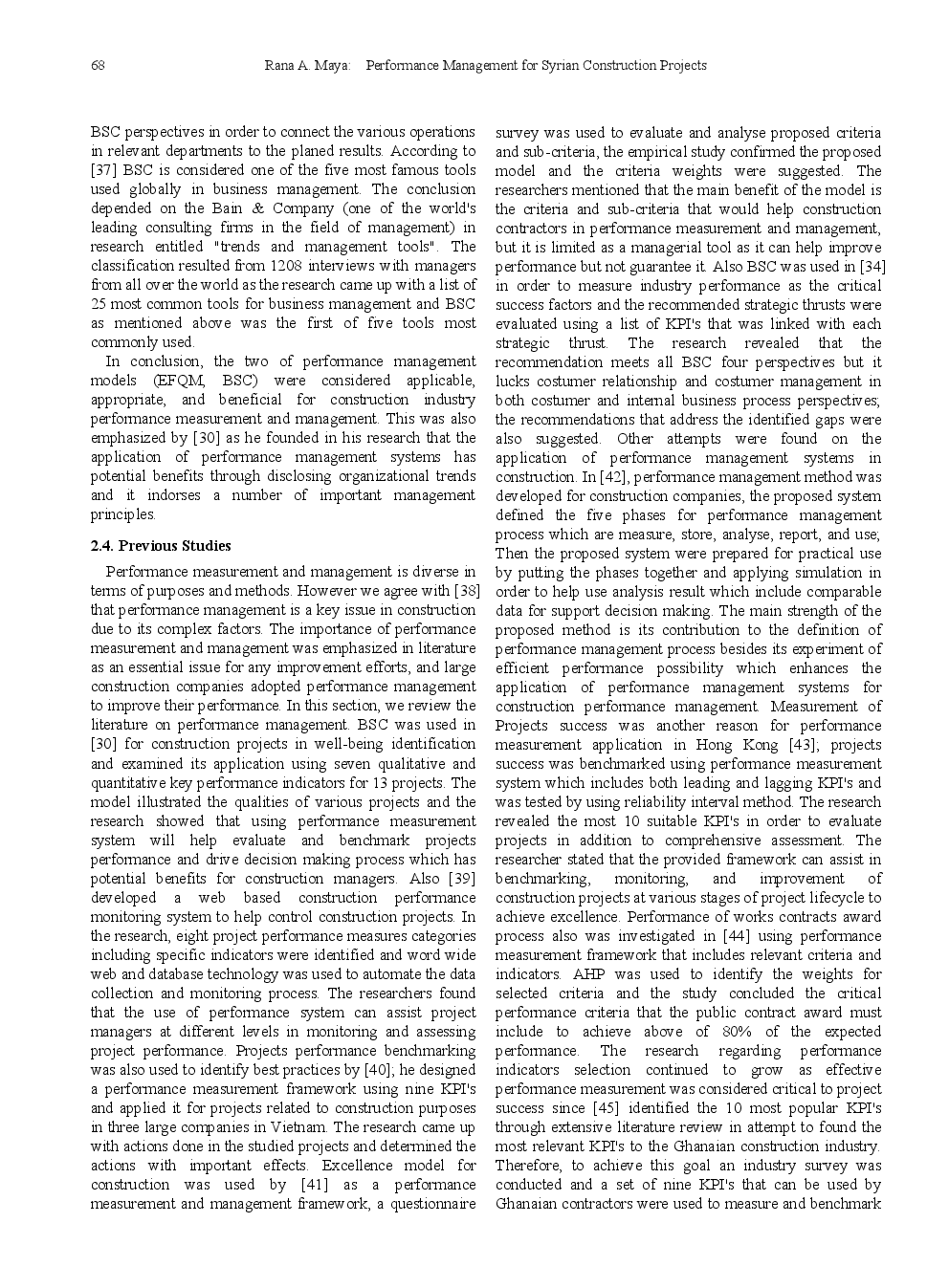 Performance Management For Syrian Construction Projects - Page 5