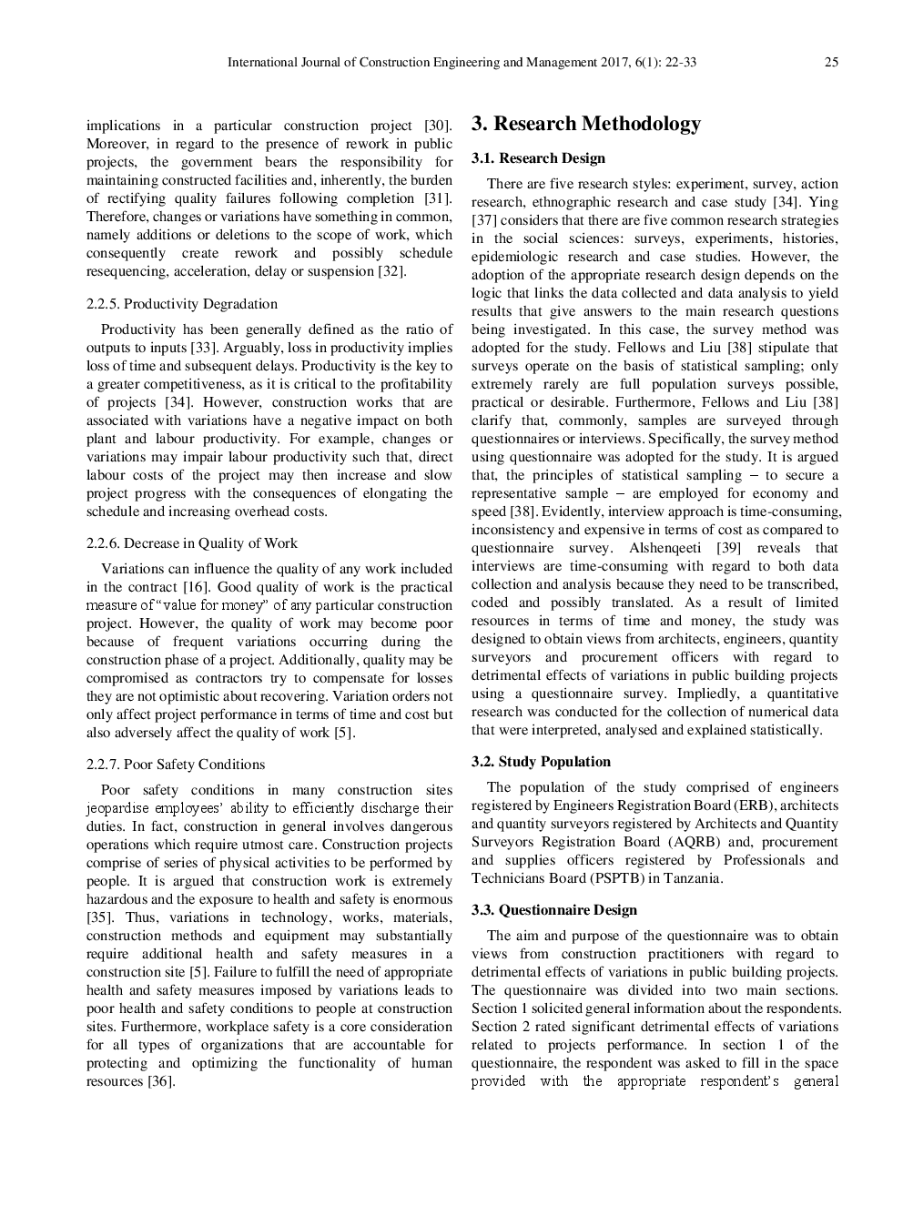 Quantitative Analysis Of The Effects Of Variations In Public Building Projects - Page 5